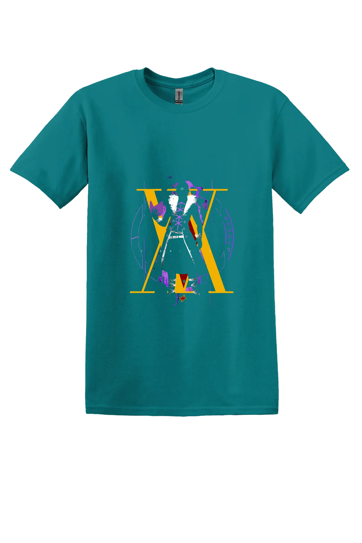 Hunter x Hunter Tee No. 228, Jade Dome, front print