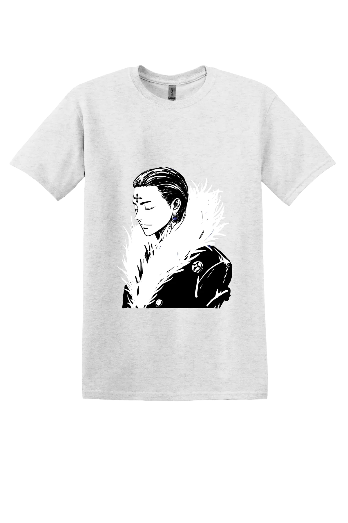 Hunter x Hunter Tee No. 230, Ash Grey, front print