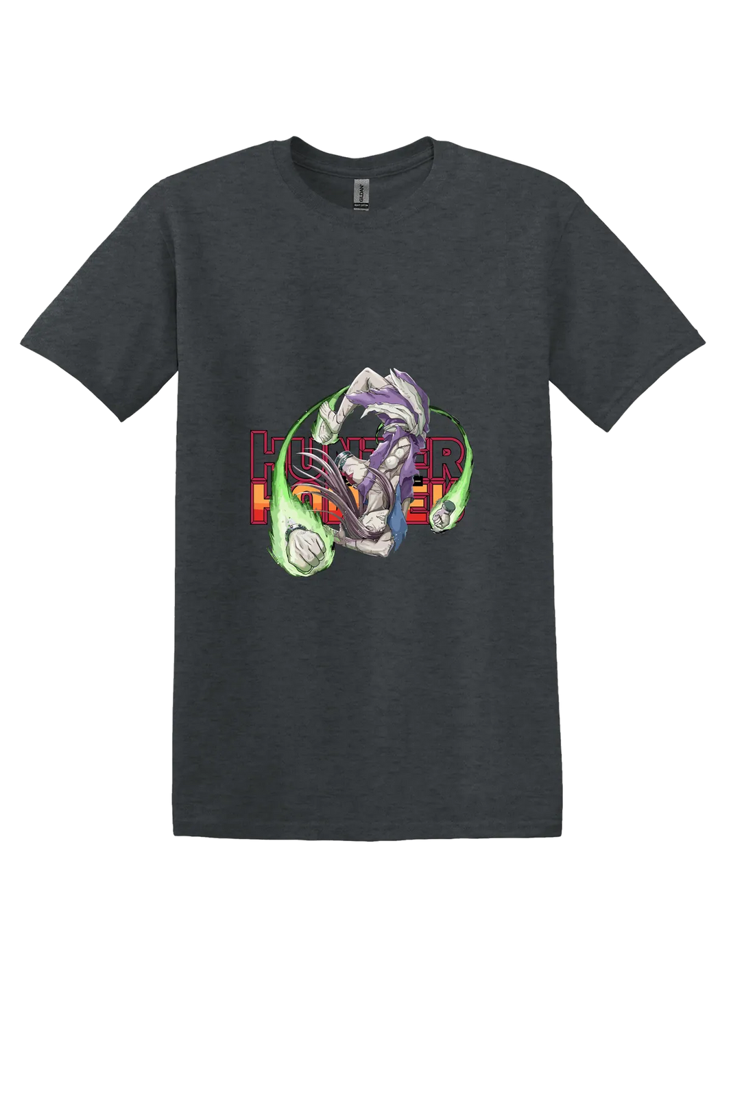 Hunter x Hunter Tee No. 234, Dark Heather, front print