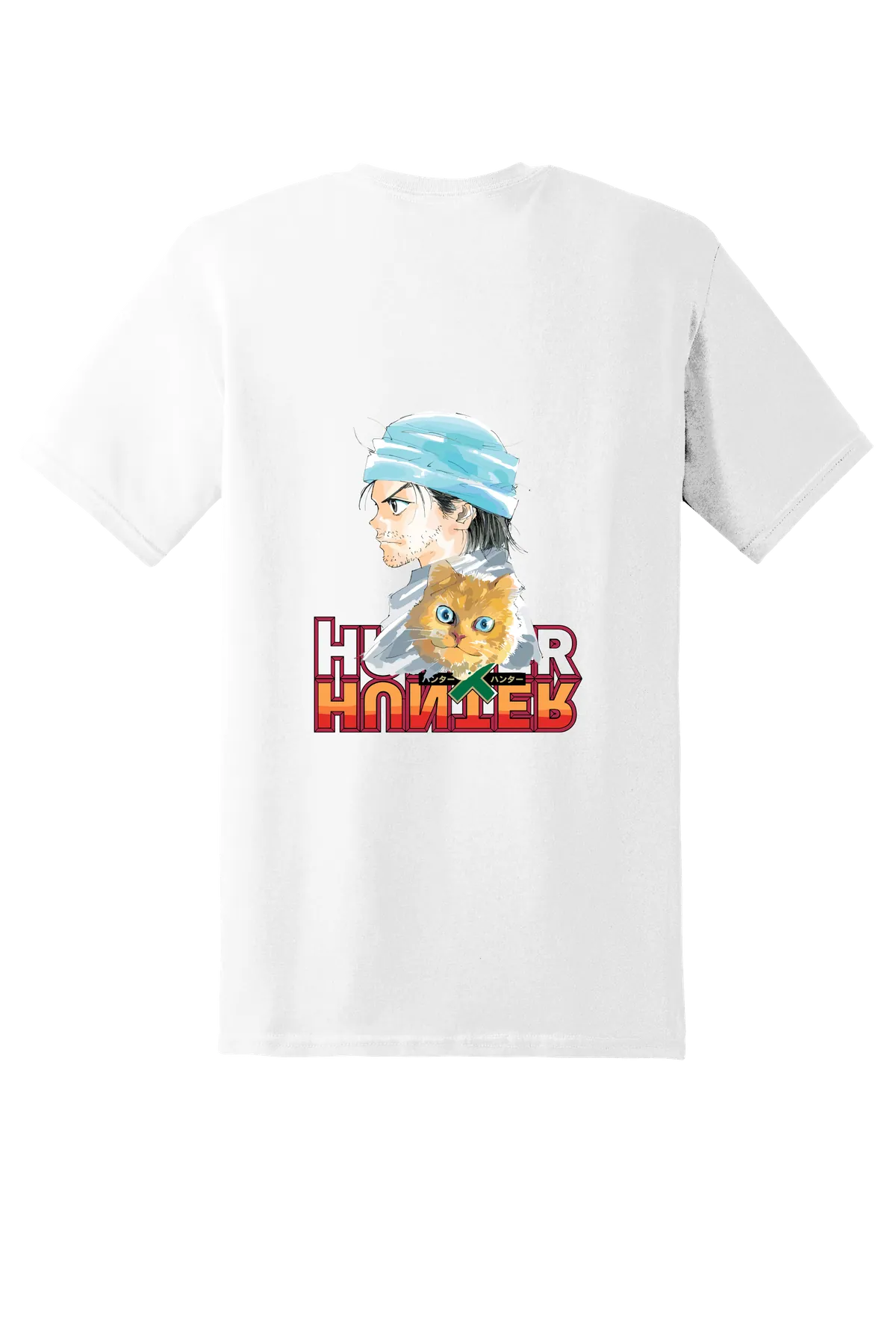 Hunter x Hunter Tee No. 236, White, back print