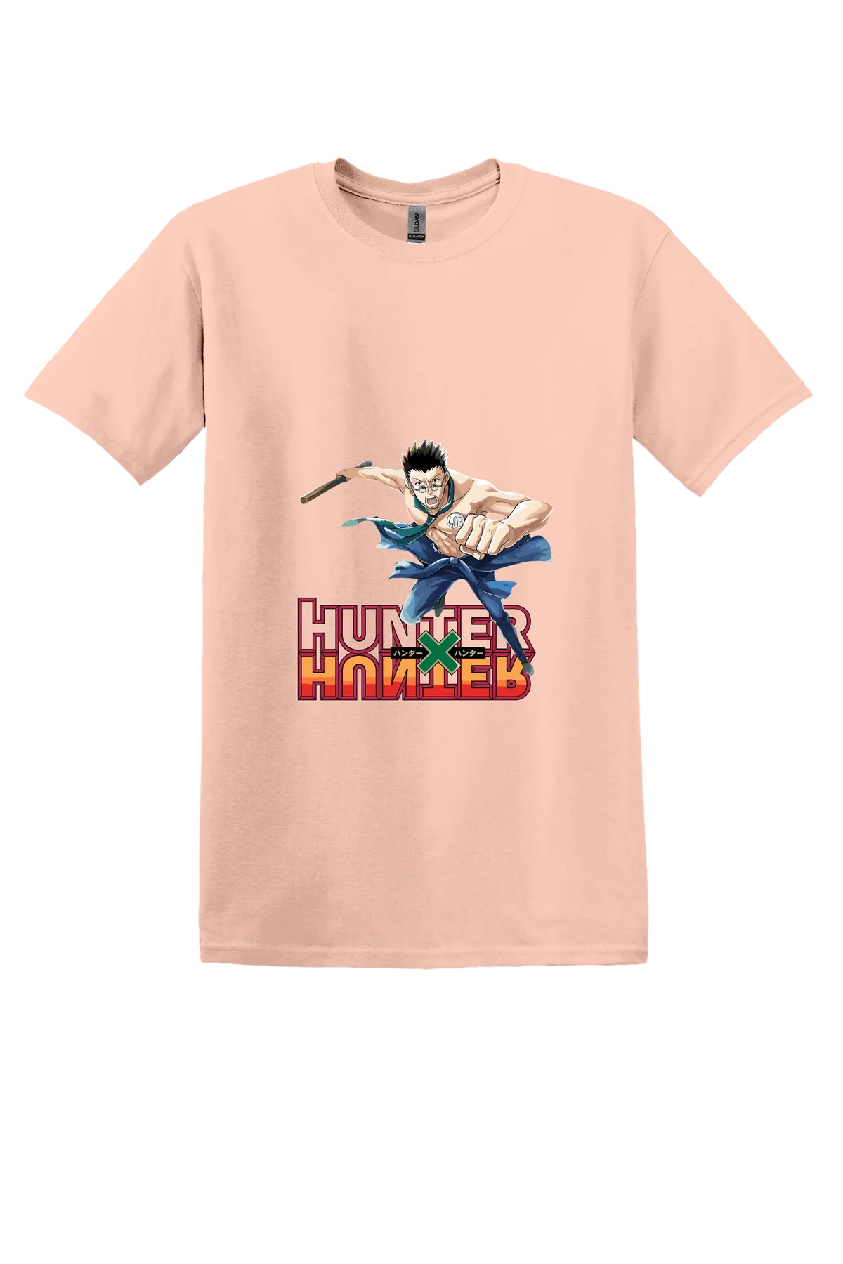Hunter x Hunter Tee No. 237, Dusty Rose, front print