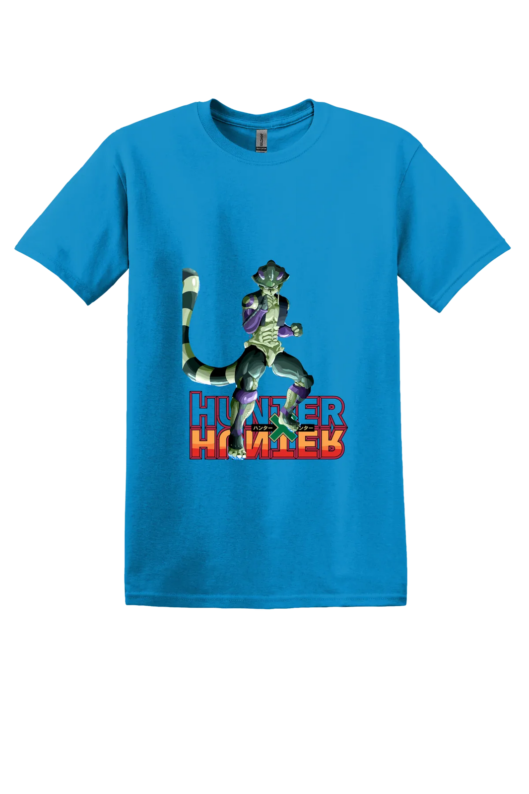 Hunter x Hunter Tee No. 247, Sapphire, front print