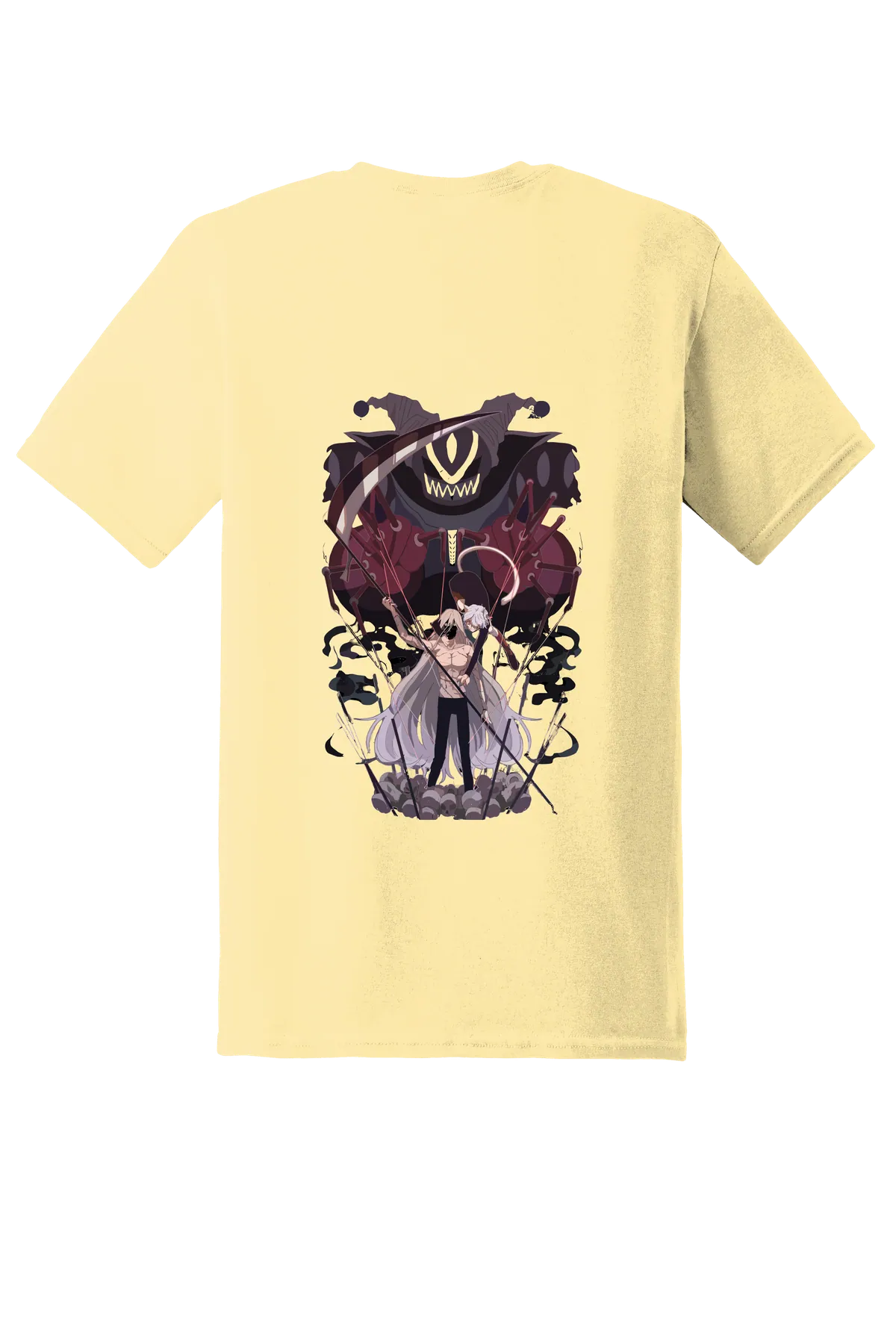 Hunter x Hunter Tee No. 255, Yellow Haze, back print