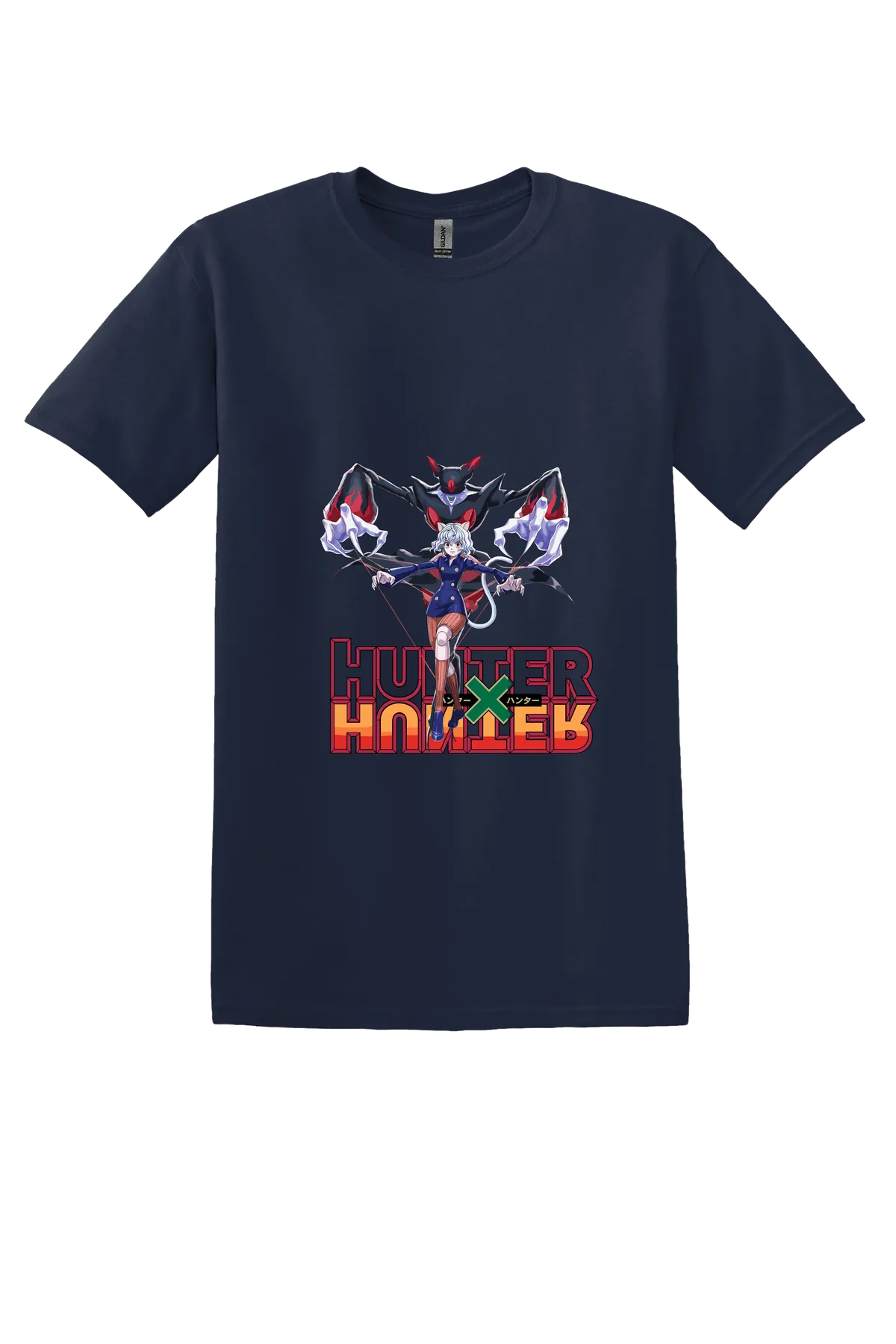 Hunter x Hunter Tee No. 257, Navy, front print