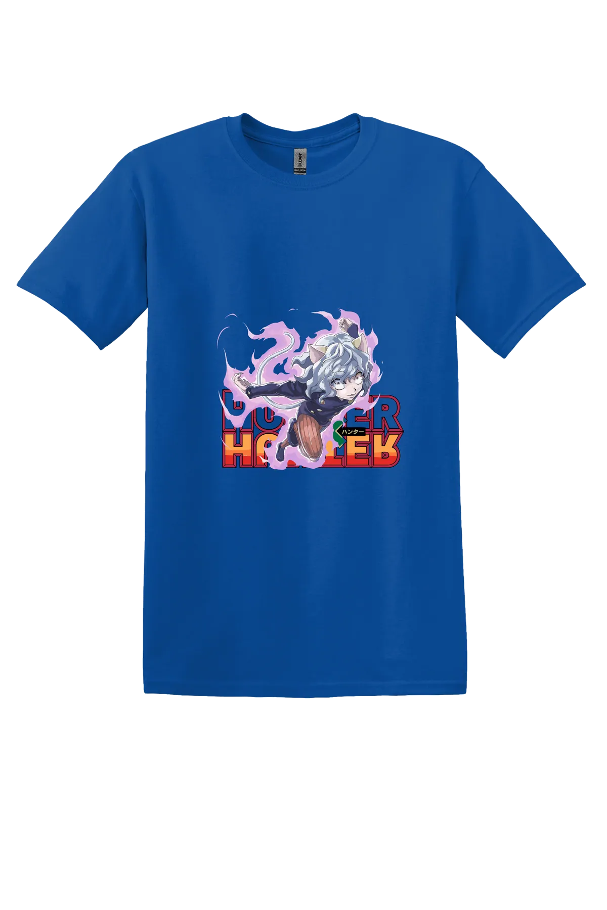 Hunter x Hunter Tee No. 259, Royal, front print