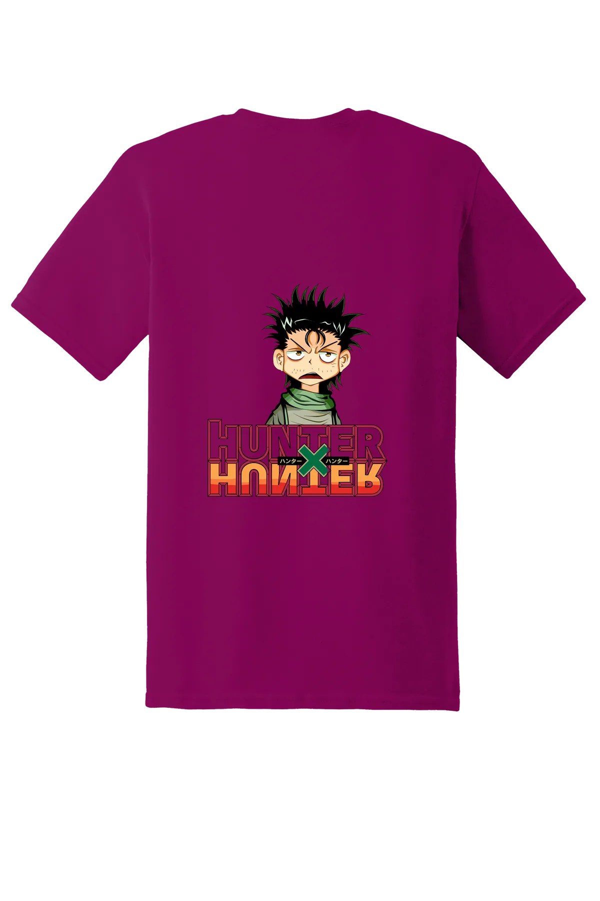 Hunter x Hunter Tee No. 263, Berry, back print