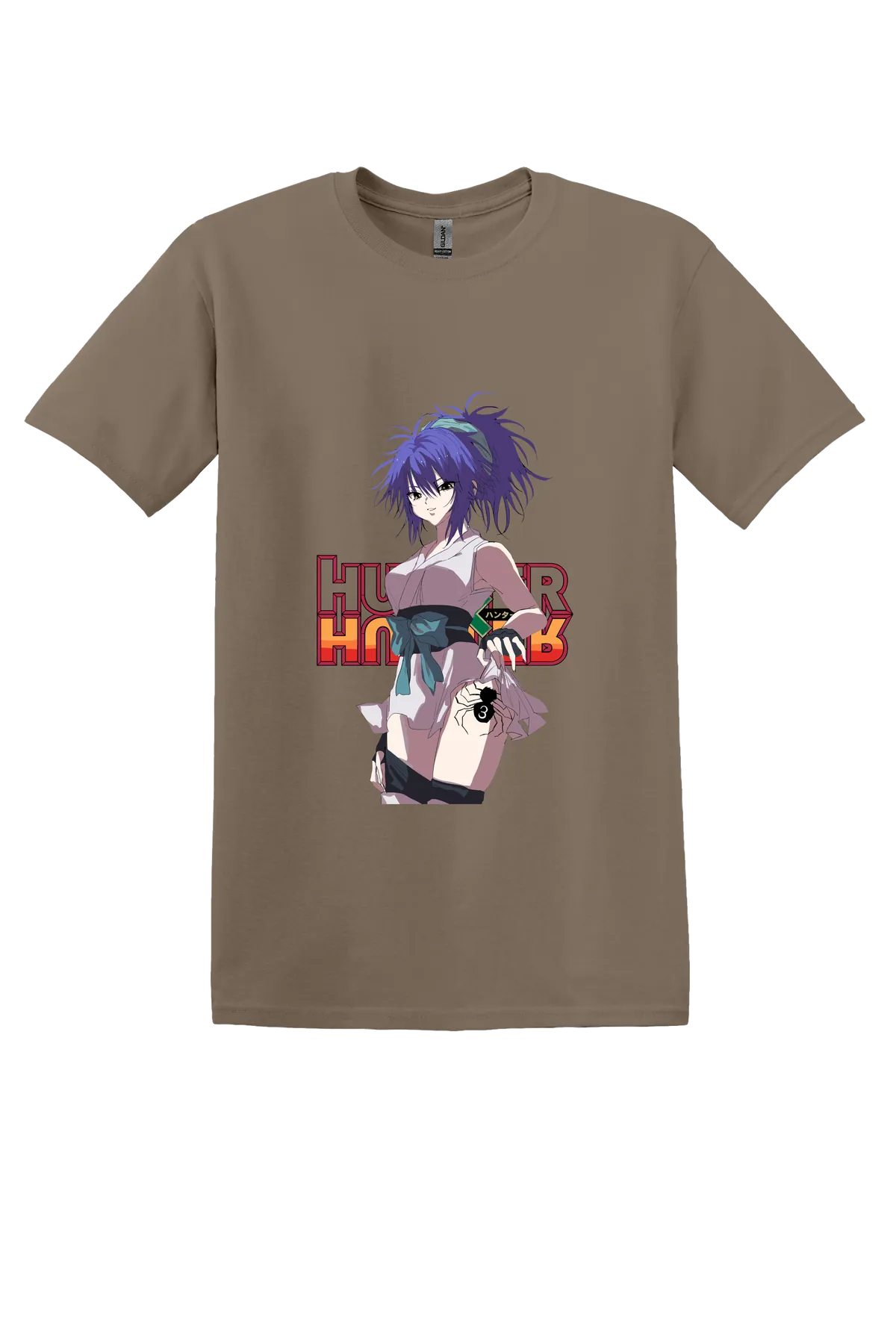 Hunter x Hunter Tee No. 273, Brown Savana, front print