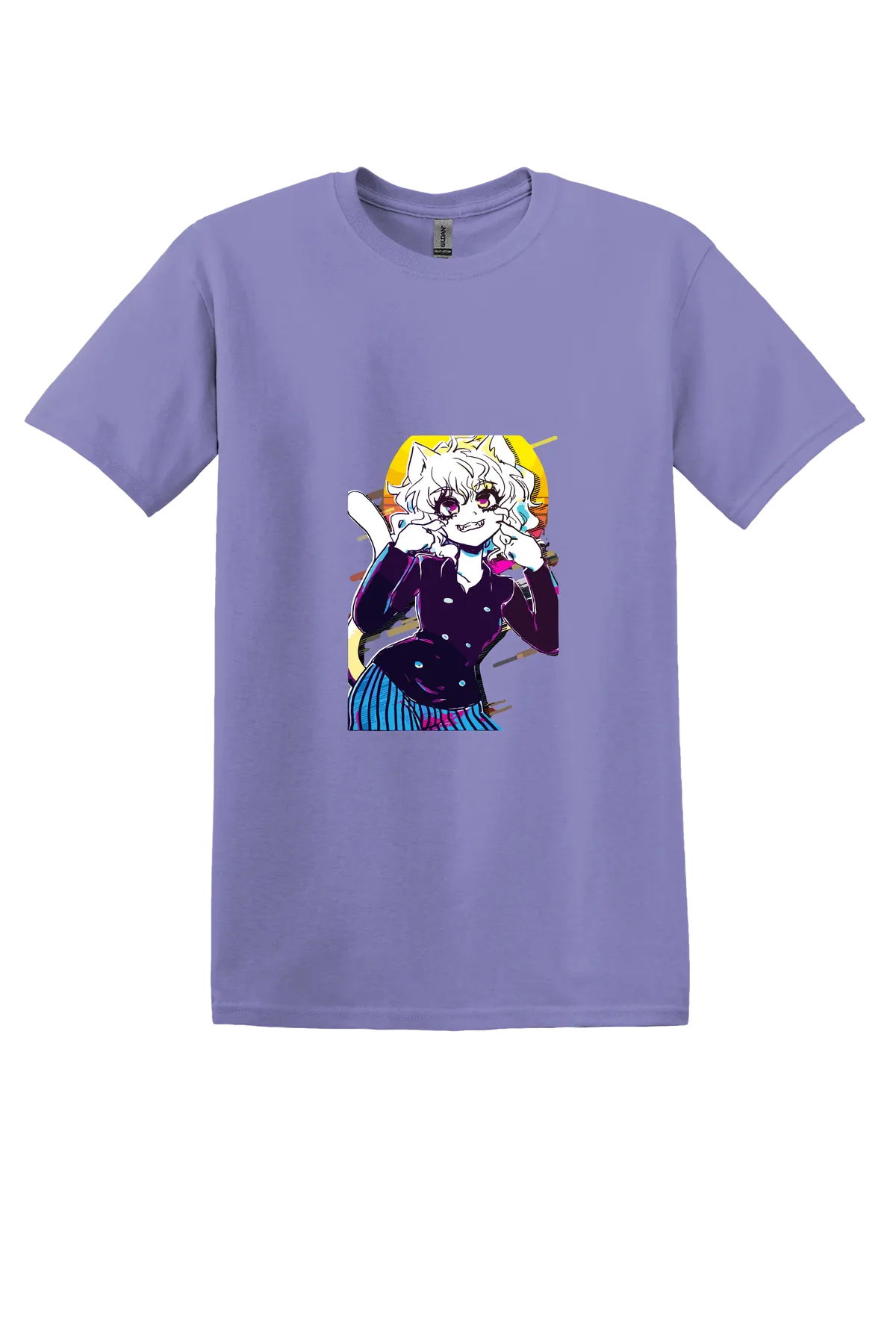 Hunter x Hunter Tee No. 279, Violet, front print
