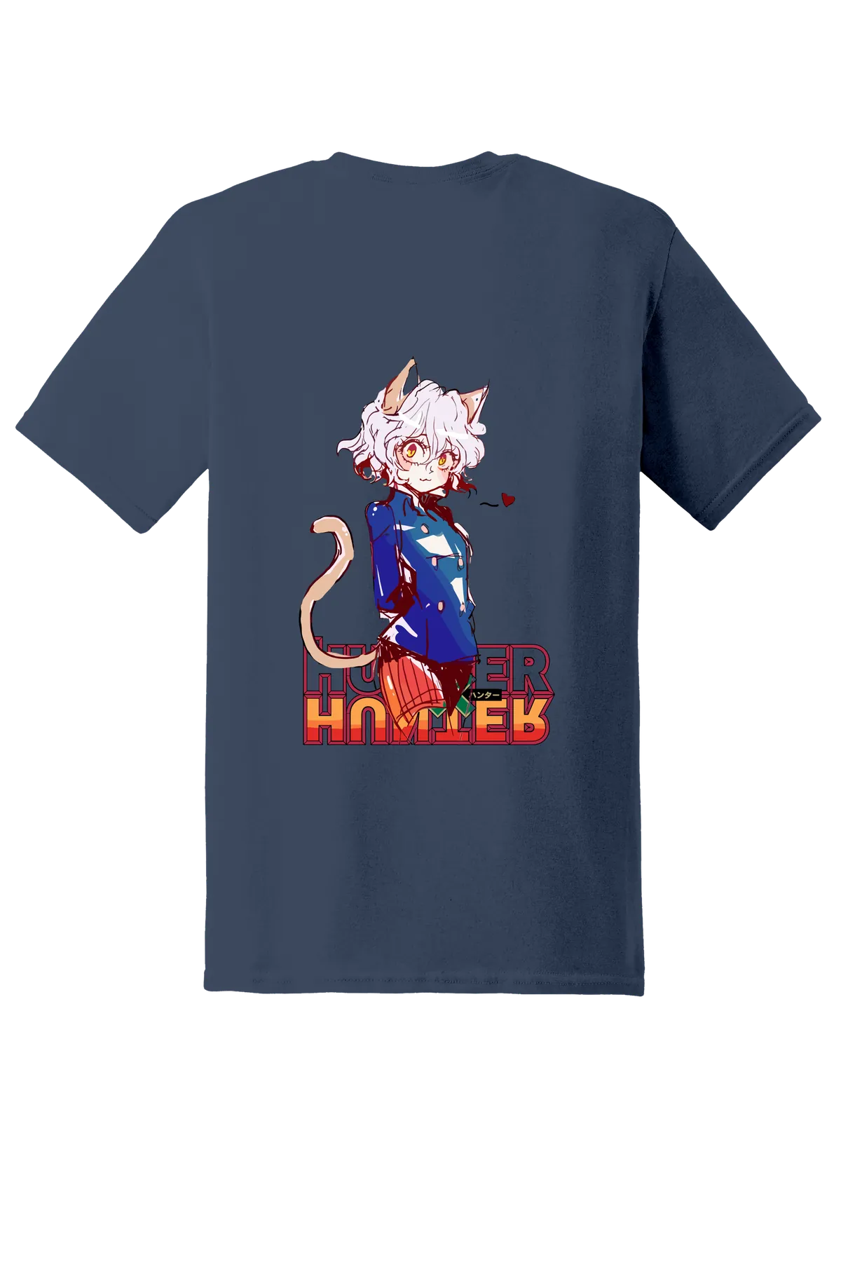 Hunter x Hunter Tee No. 285, Blue Dusk, back print
