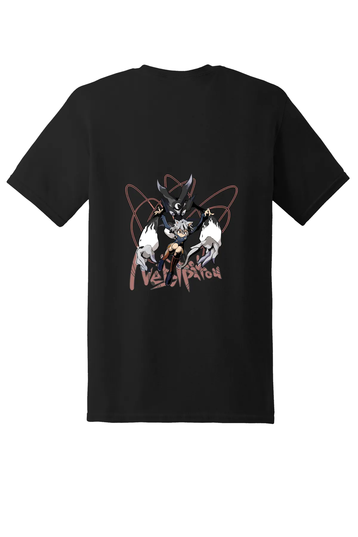 Hunter x Hunter Tee No. 287, Black, back print