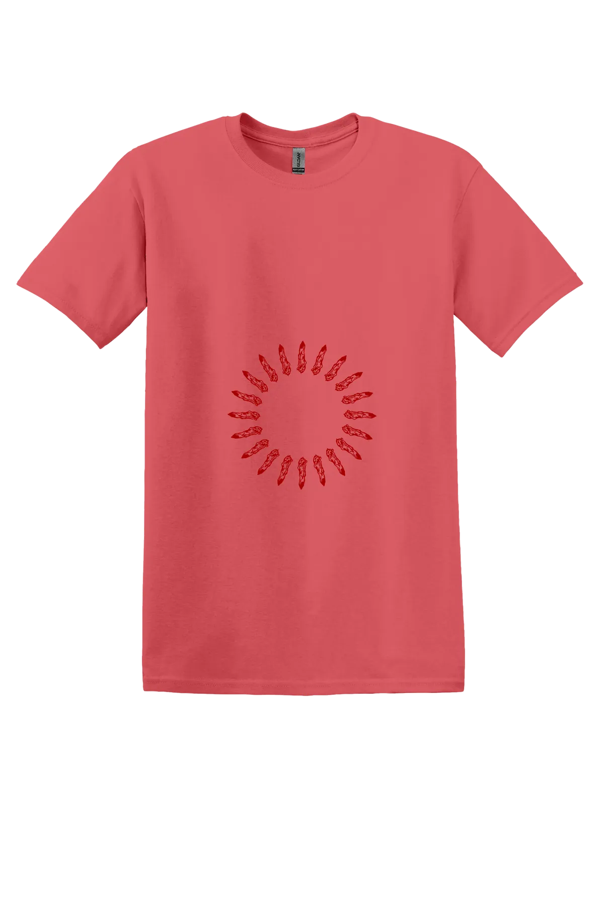 Hunter x Hunter Tee No. 3, Coral Silk, front print