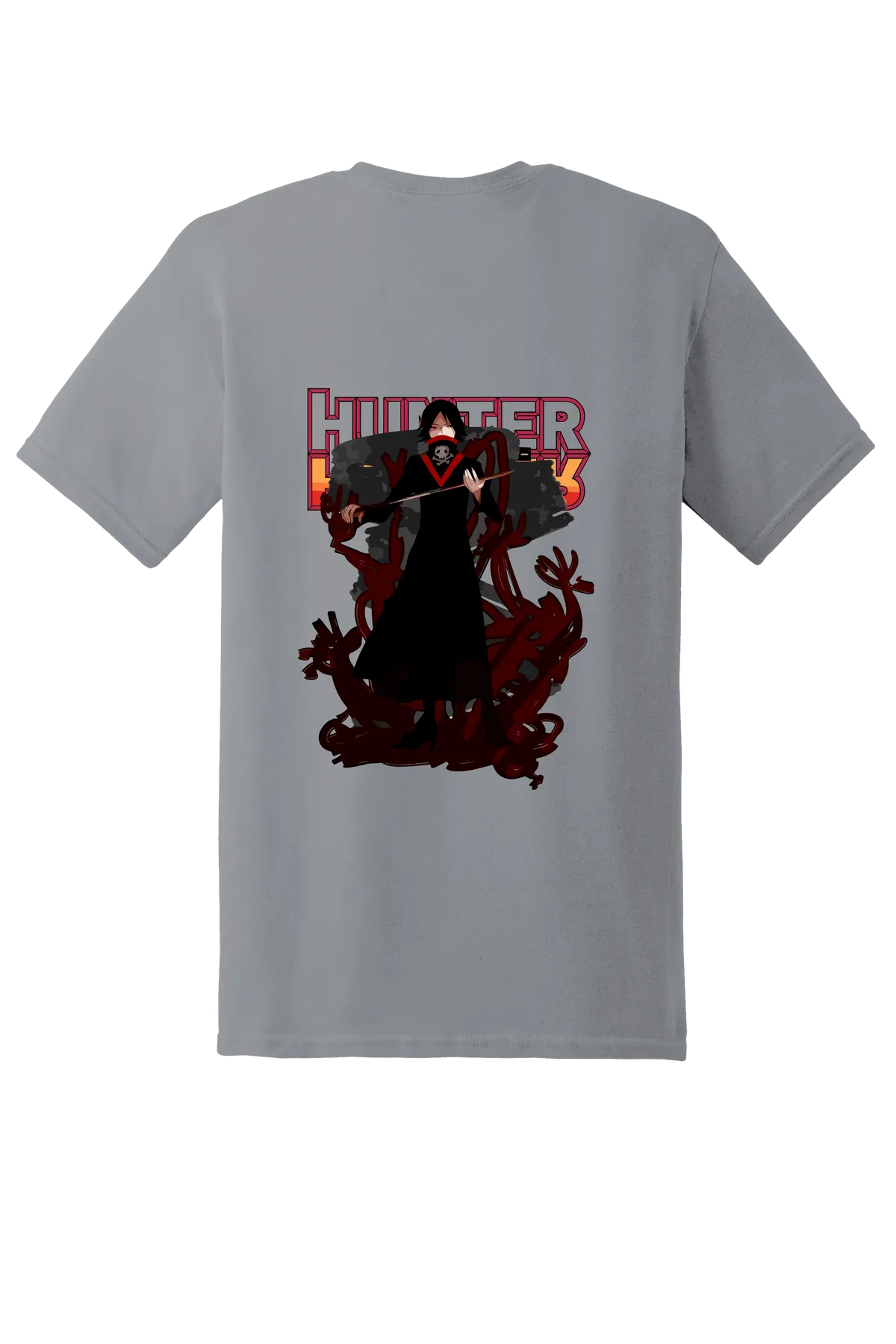 Hunter x Hunter Tee No. 302, Gravel, back print