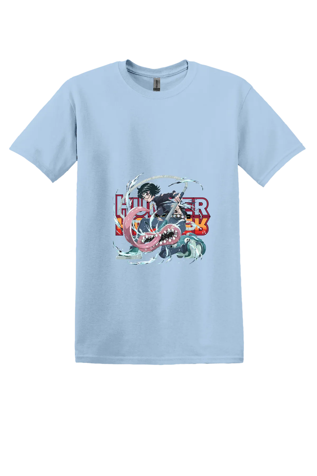 Hunter x Hunter Tee No. 317, Light Blue, front print