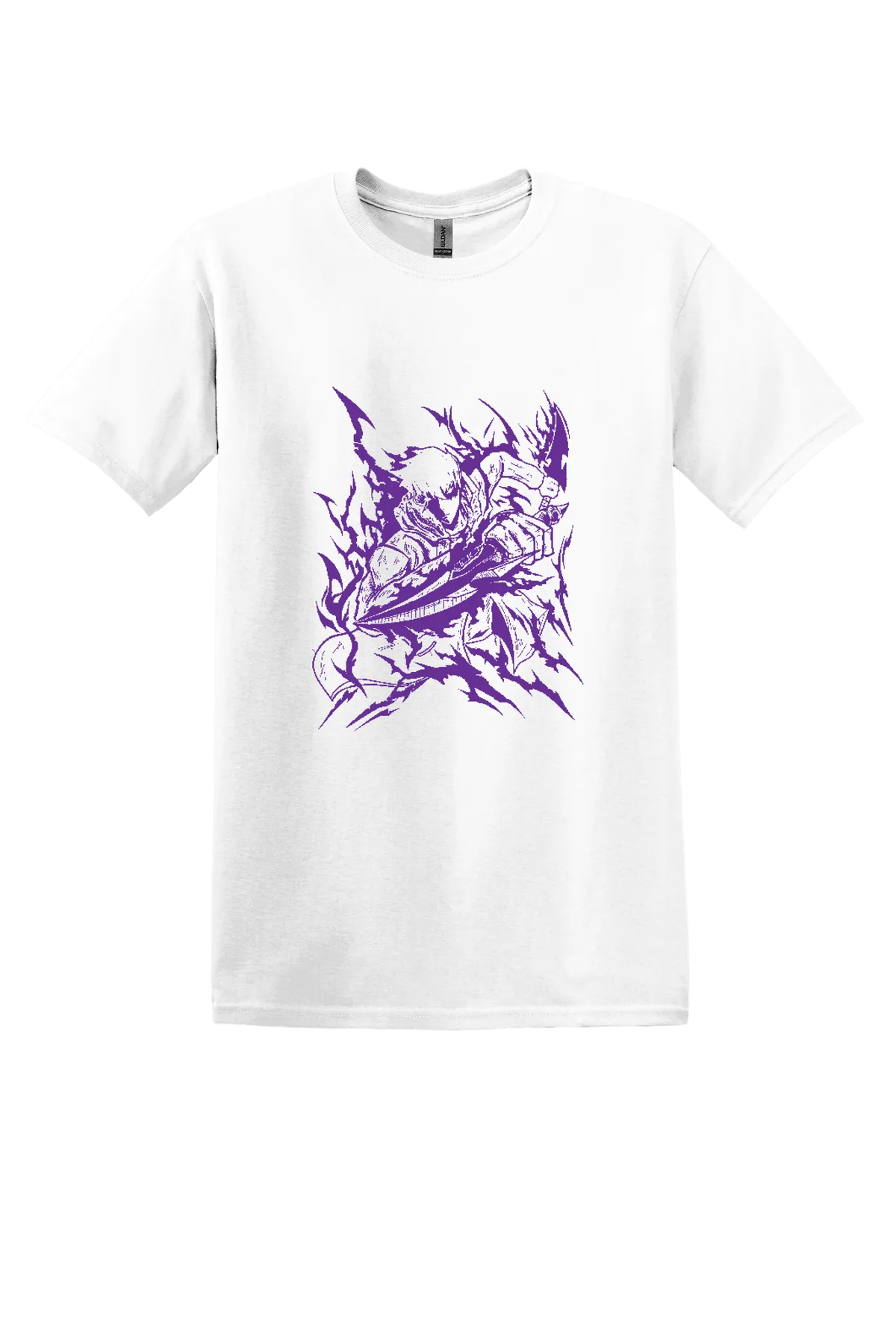 Hunter x Hunter Tee No. 38, White, front print