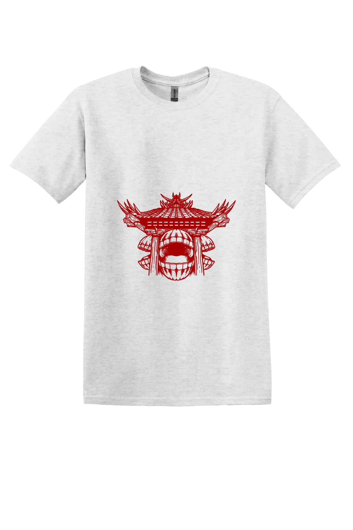 Hunter x Hunter Tee No. 4, Ash Grey, front print