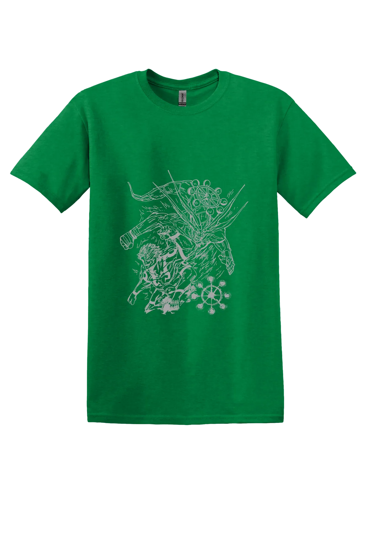 Hunter x Hunter Tee No. 48, Antique Irish Green, front print