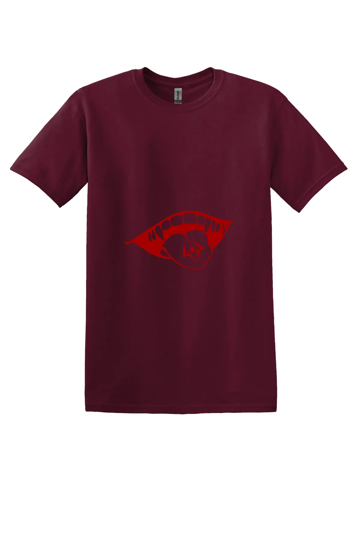 Hunter x Hunter Tee No. 5, Maroon, front print
