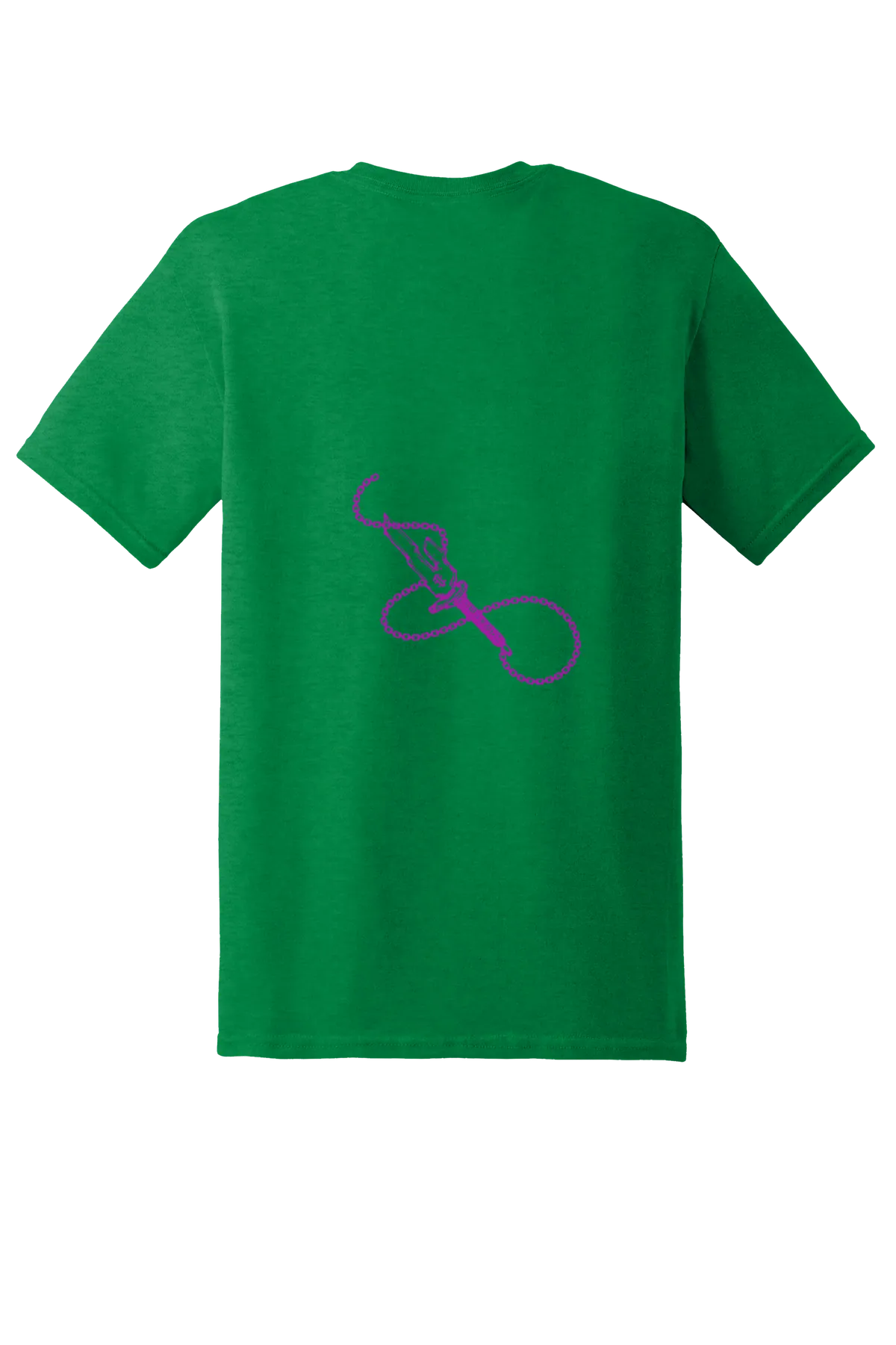 Hunter x Hunter Tee No. 50, Antique Irish Green, back print
