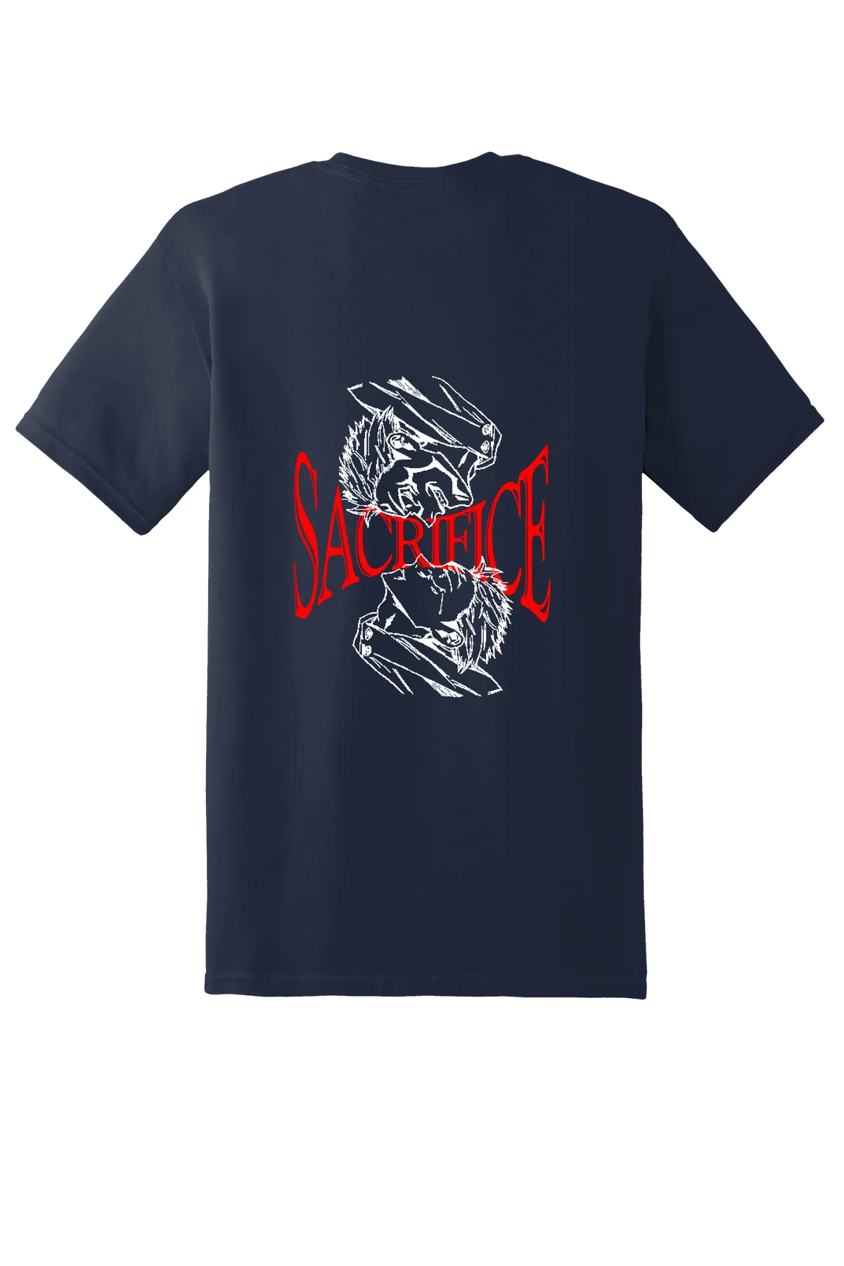 Hunter x Hunter Tee No. 58, Navy, back print