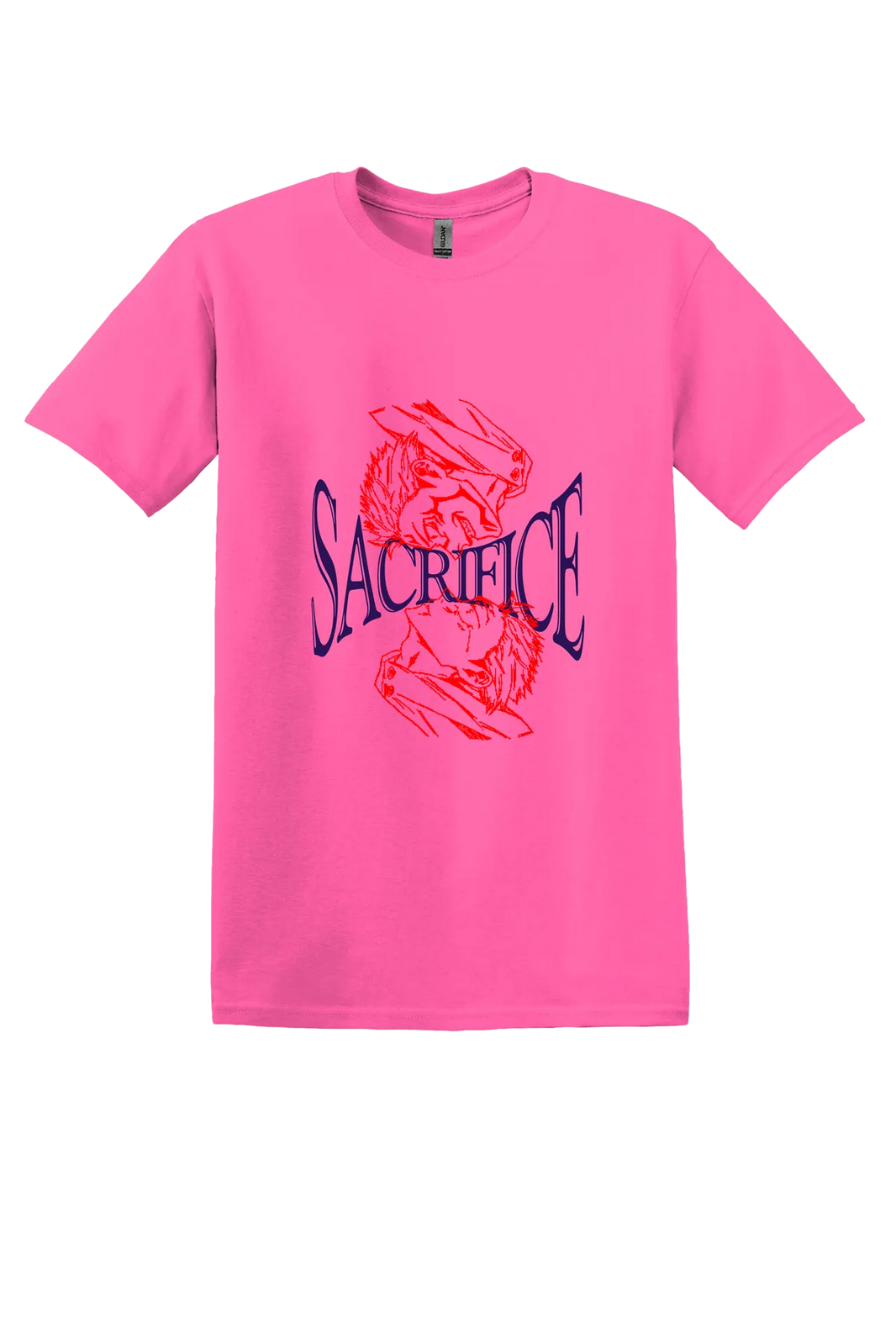 Hunter x Hunter Tee No. 59, Safety Pink, front print
