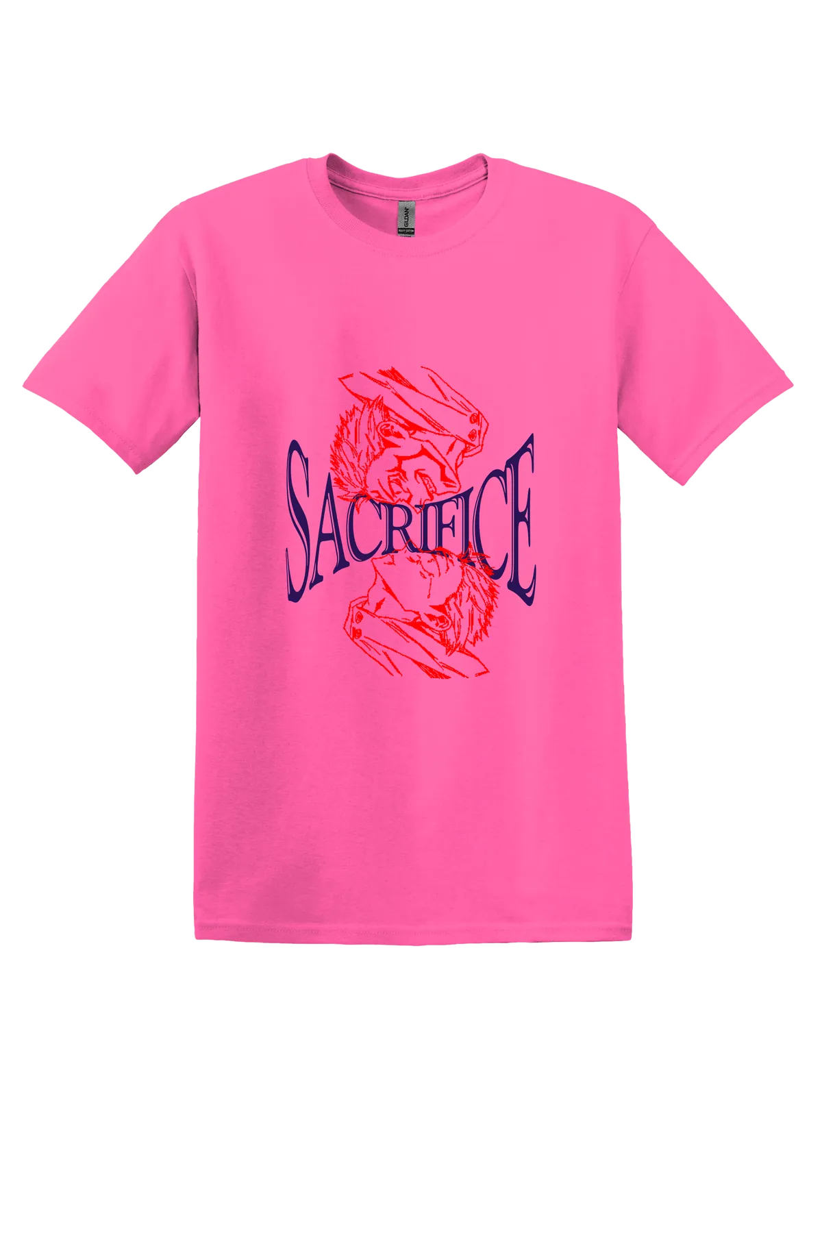 Hunter x Hunter Tee No. 59, Safety Pink, front print