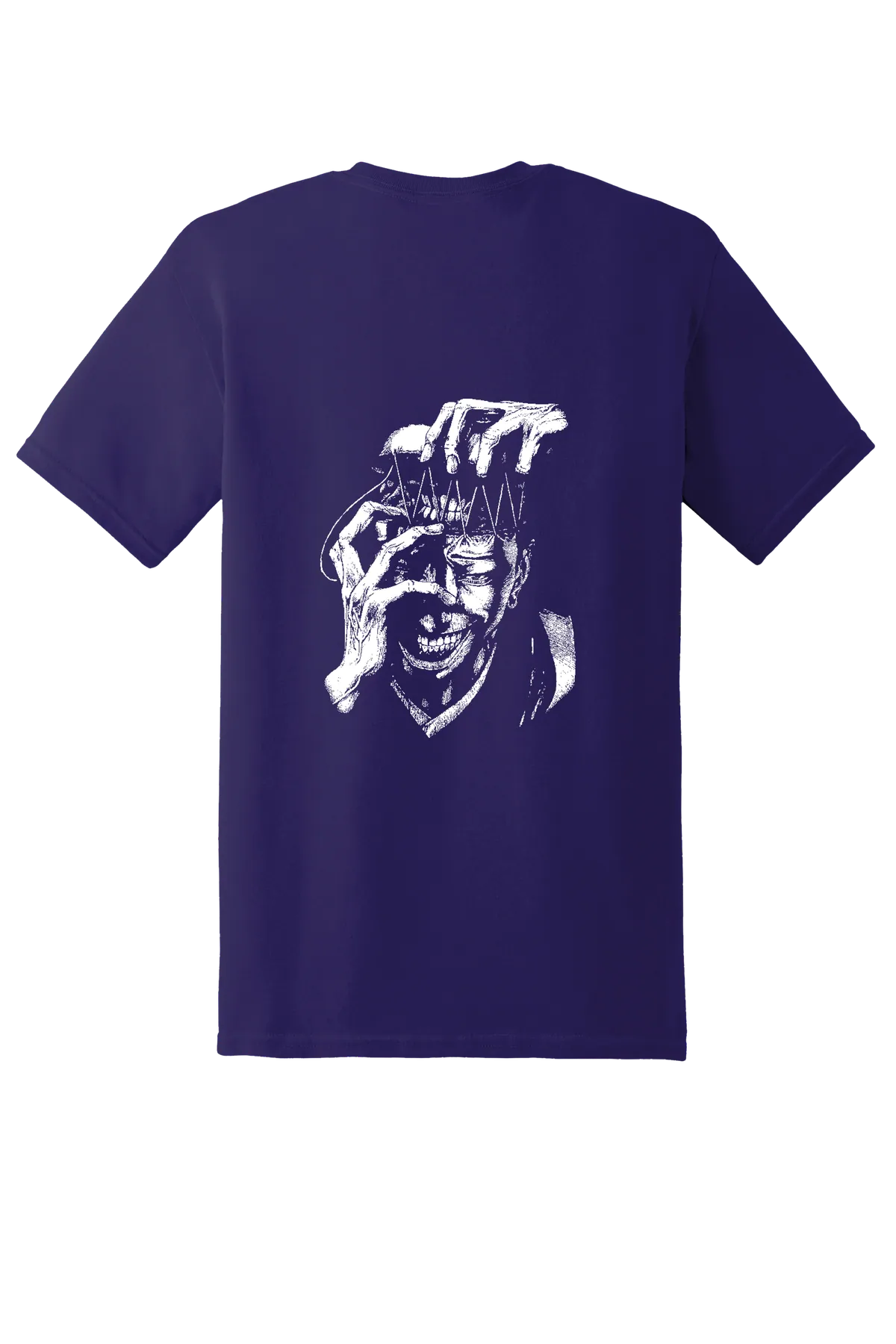 Hunter x Hunter Tee No. 63, Fan Deep Purple, back print