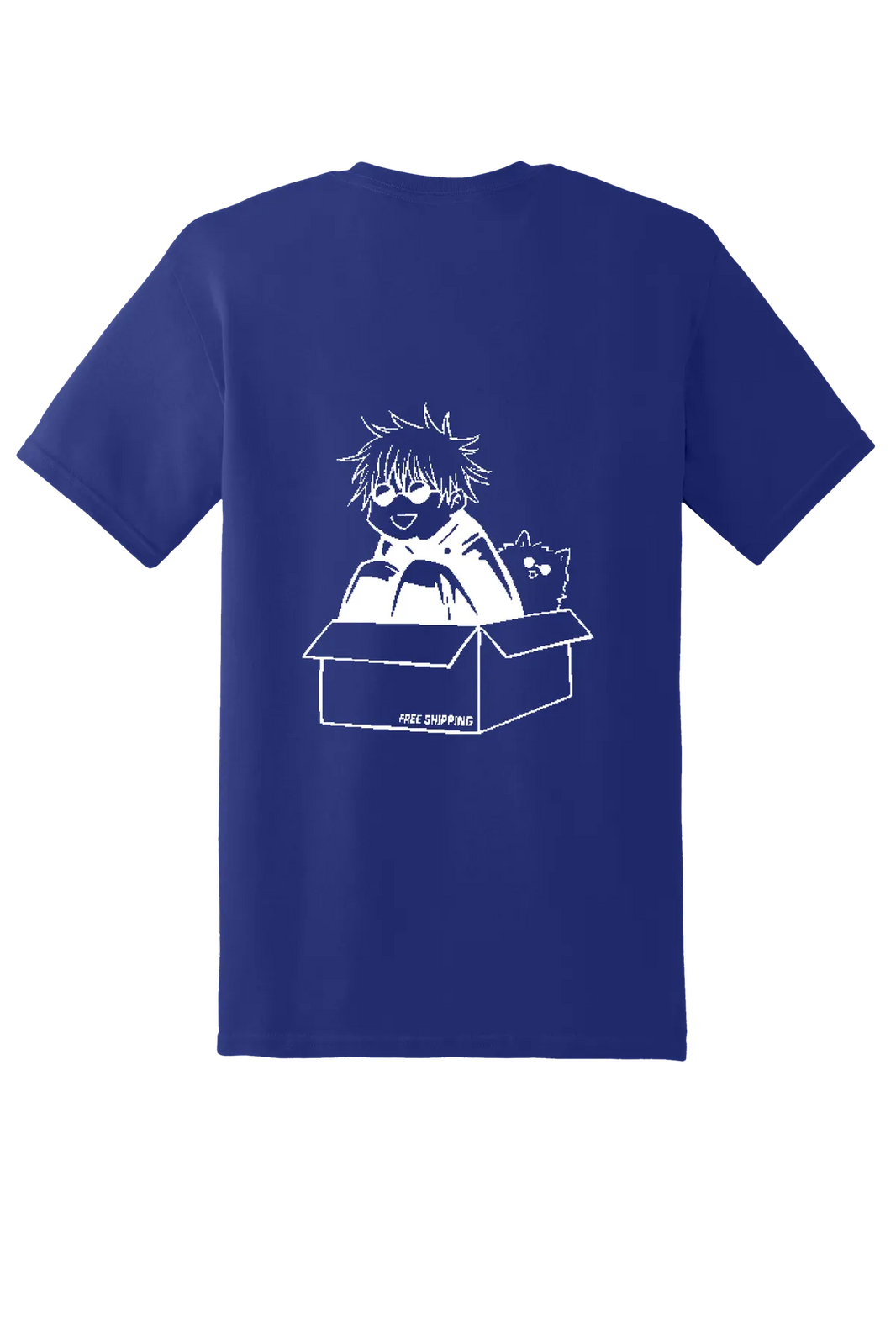 Hunter x Hunter Tee No. 66, Cobalt Purple, back print