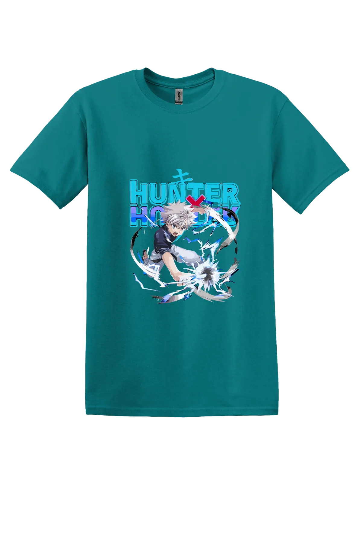 Hunter x Hunter Tee No. 75, Jade Dome, front print