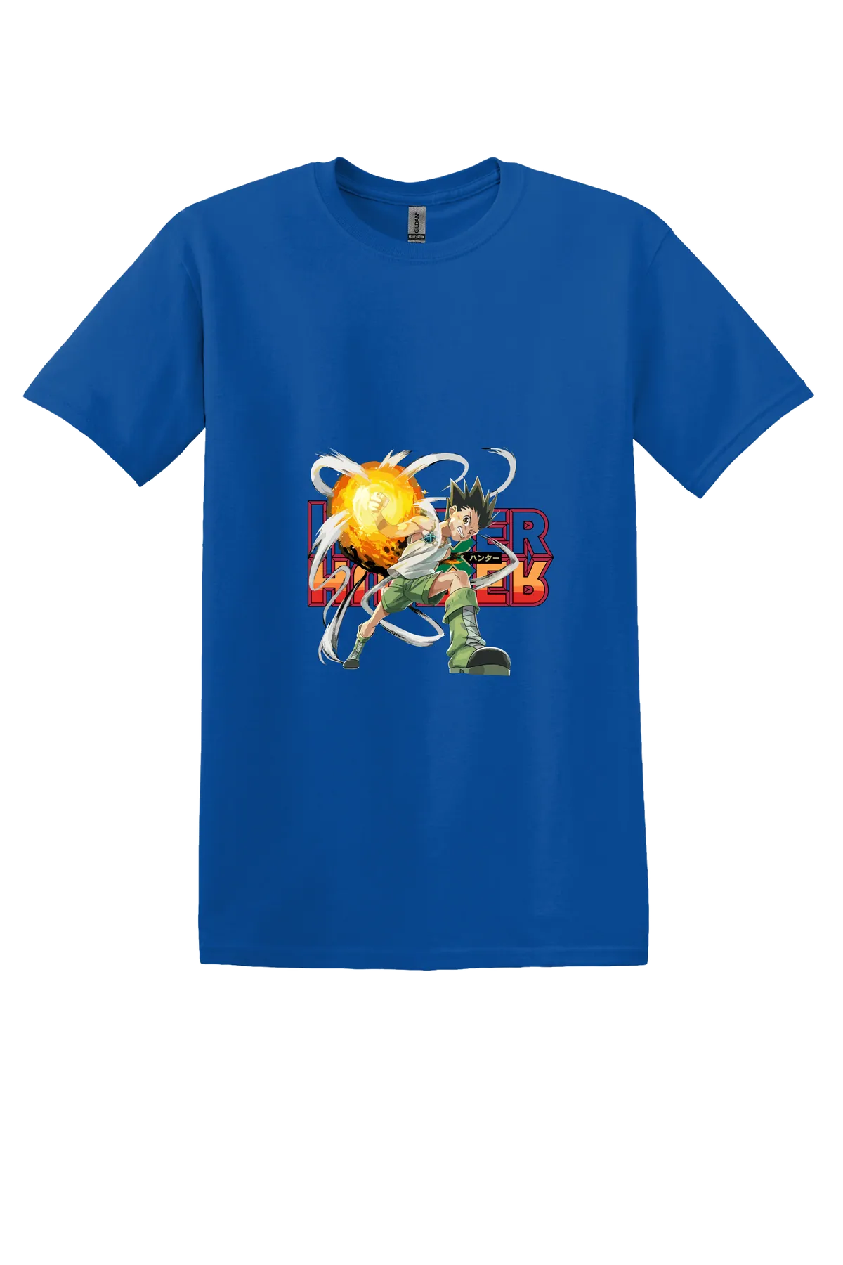 Hunter x Hunter Tee No. 90, Royal, front print