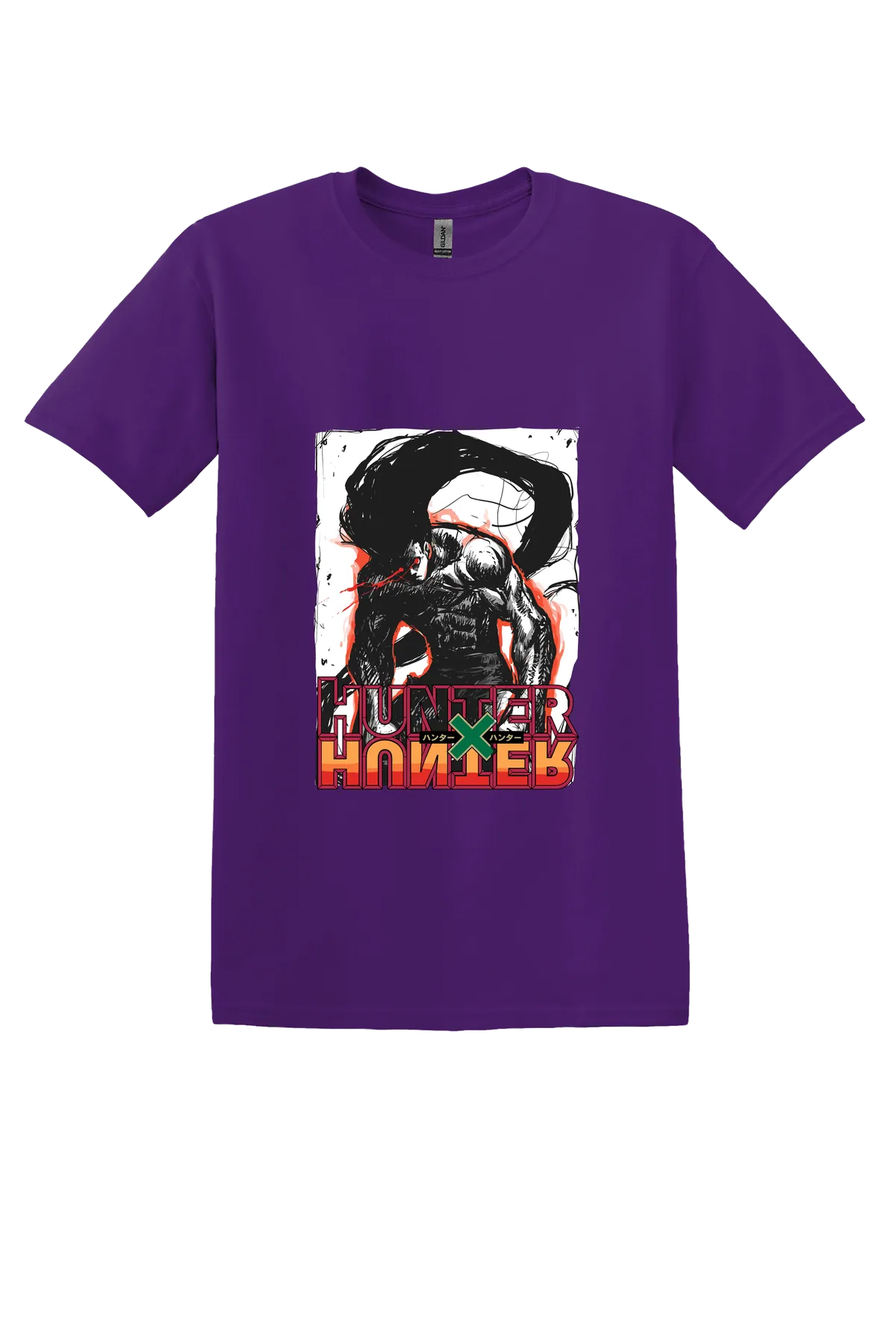 Hunter x Hunter Tee No. 96, Purple, front print