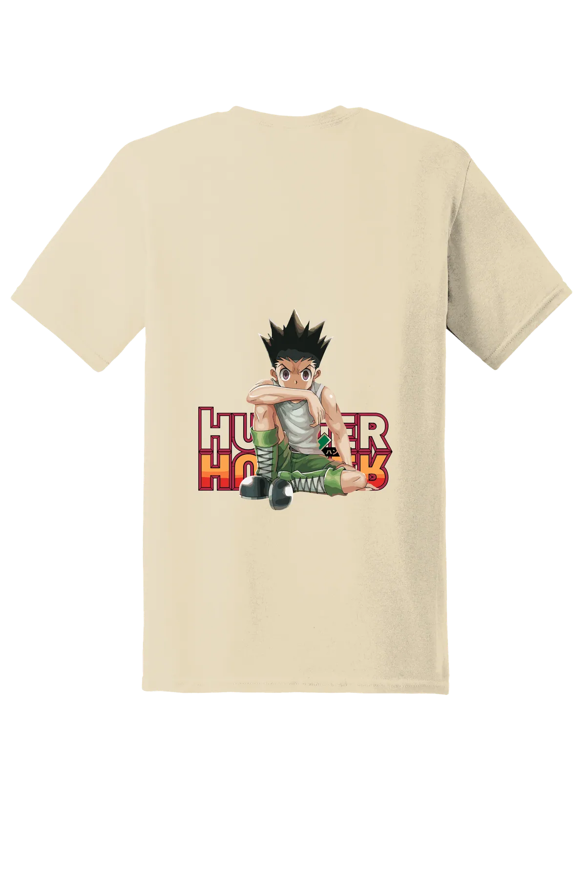 Hunter x Hunter Tee No. 99, Sand, back print