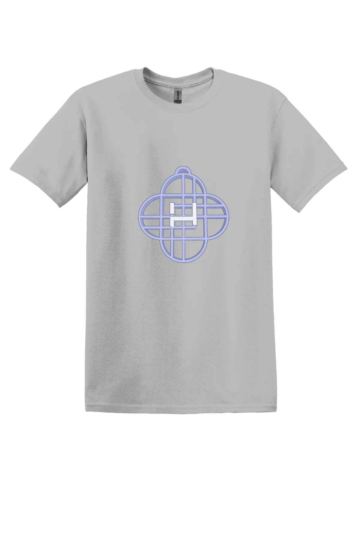 KPop Demon Hunters Tee No. 44, Ice Grey, front print