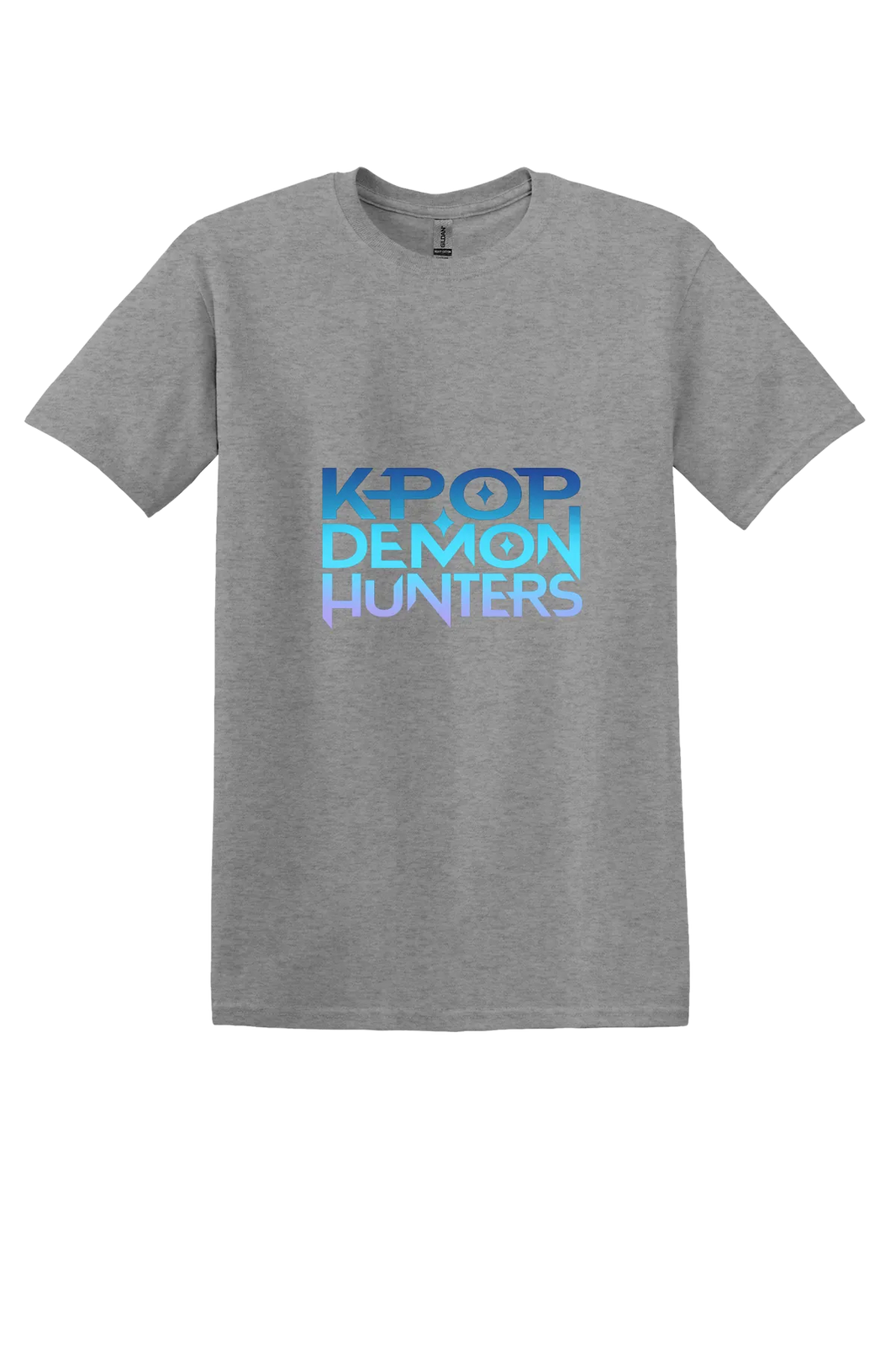 KPop Demon Hunters Tee No. 46, Sport Grey, front print