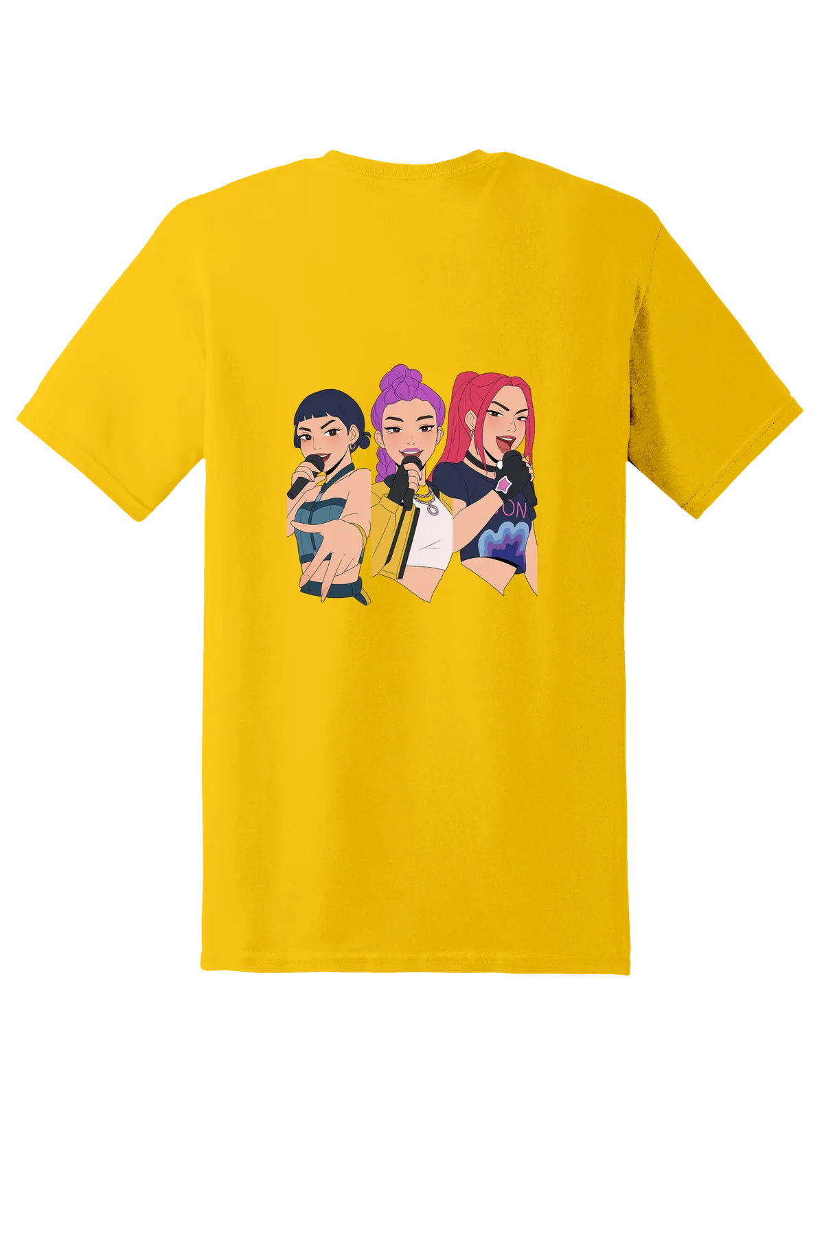 KPop Demon Hunters Tee No. 53, Daisy, back print