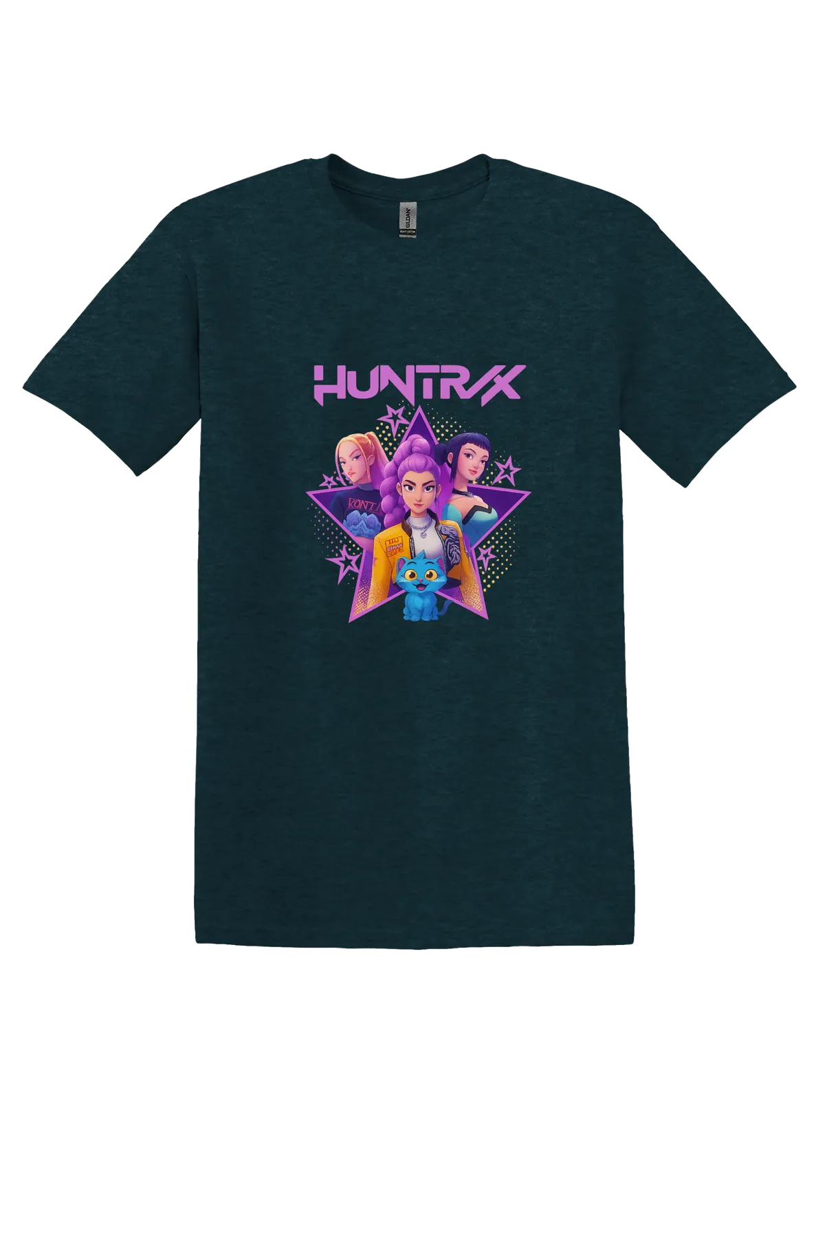 KPop Demon Hunters Tee No. 6, Midnight, front print