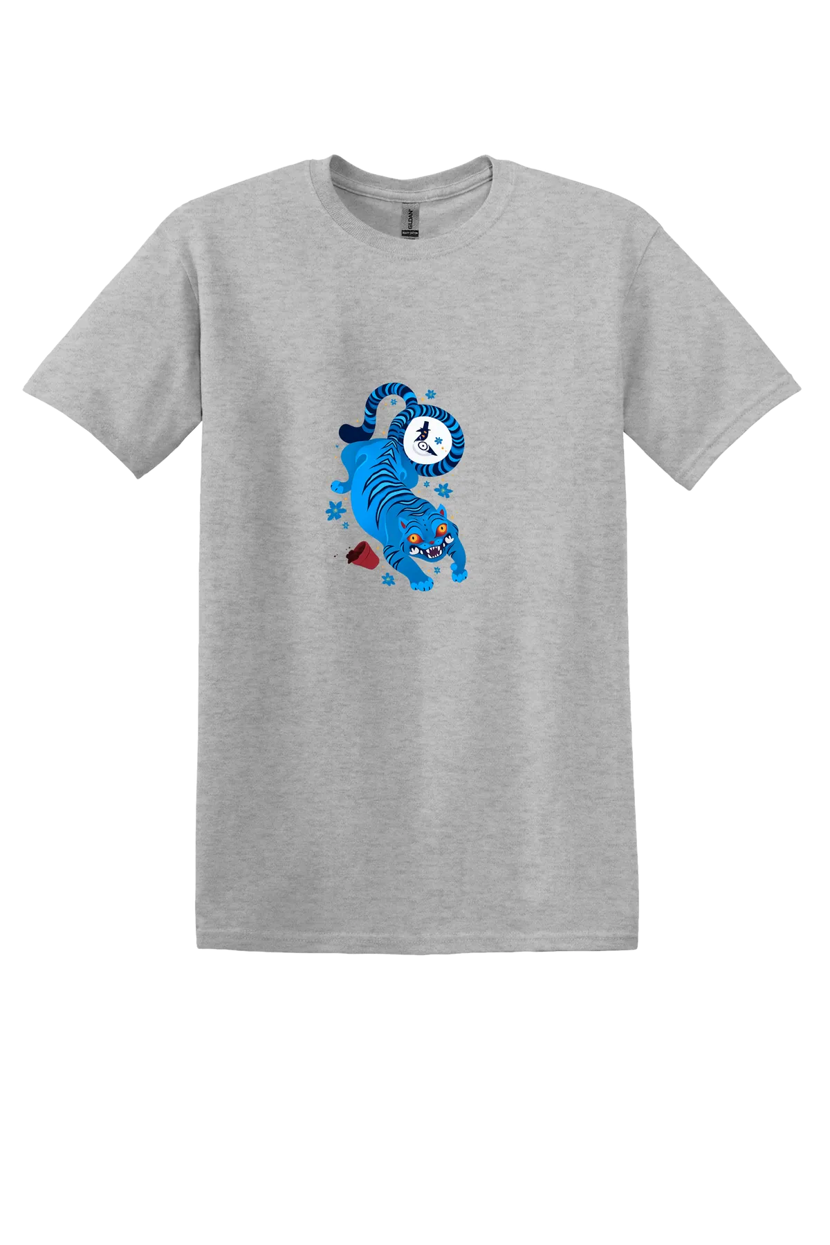 KPop Demon Hunters Tee No. 68, Ash Grey, front print