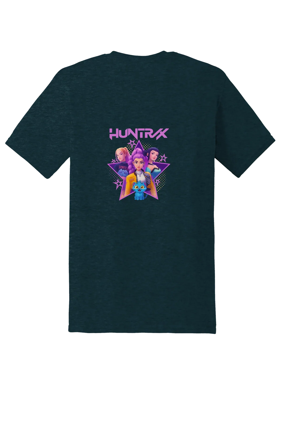 KPop Demon Hunters Tee No. 82, Midnight, back print