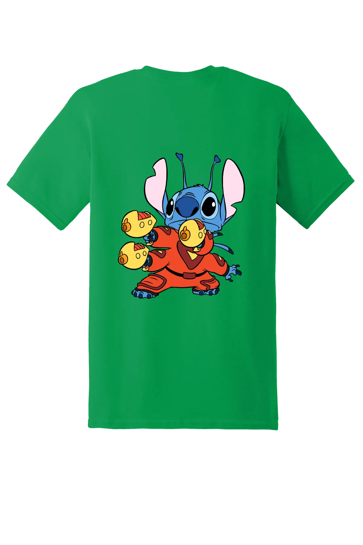 Lilo and Stitch Tee No. 1, Irish Green, back print