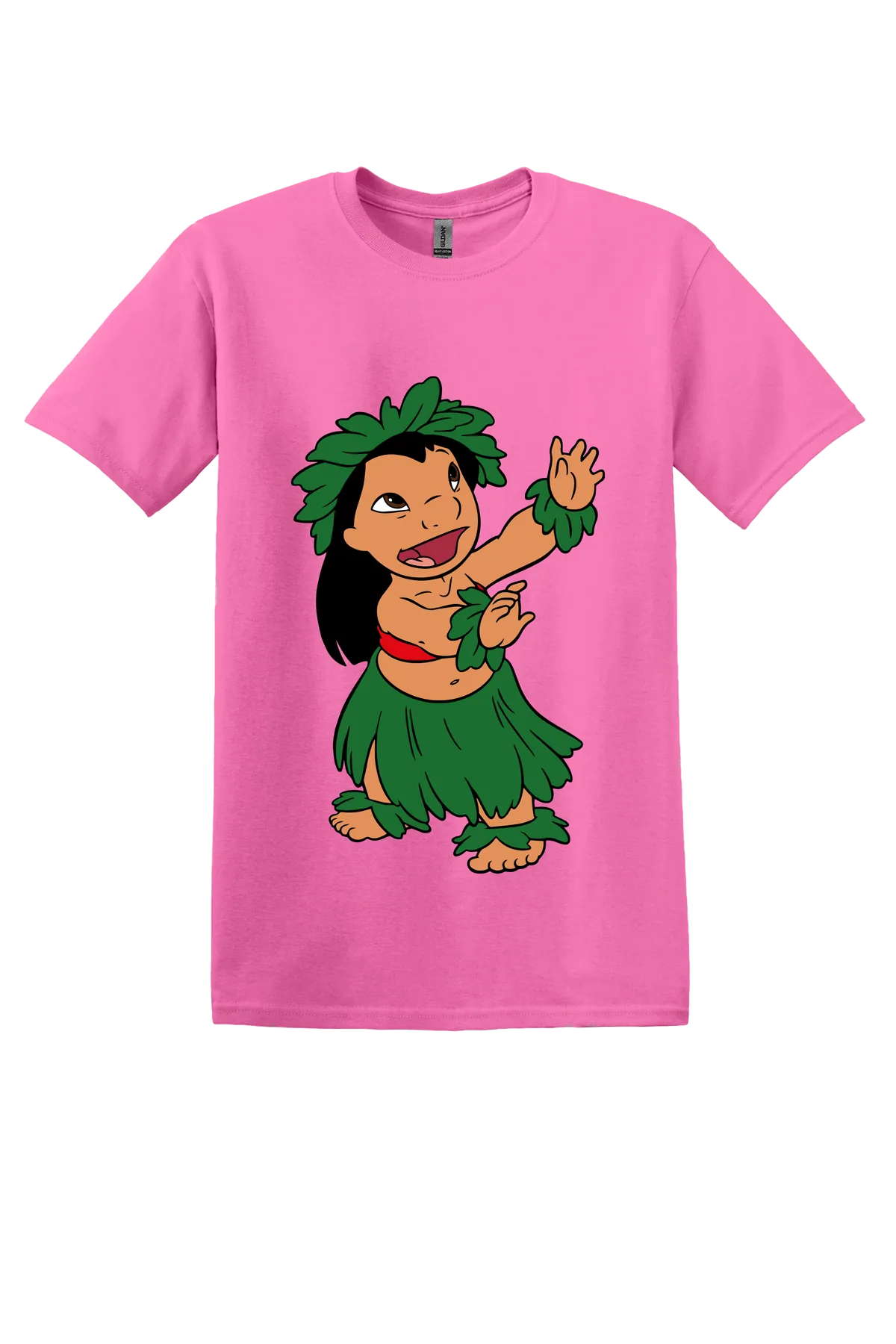 Lilo and Stitch Tee No. 17, Azalea, front print