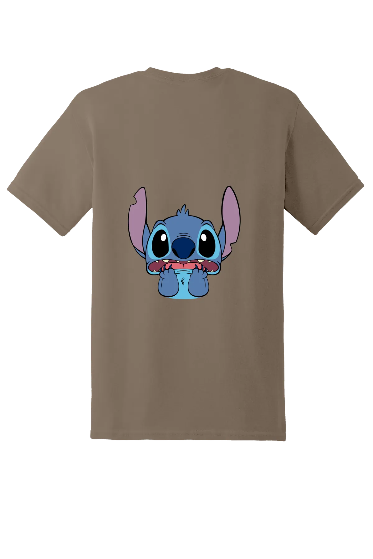 Lilo and Stitch Tee No. 19, Brown Savana, back print