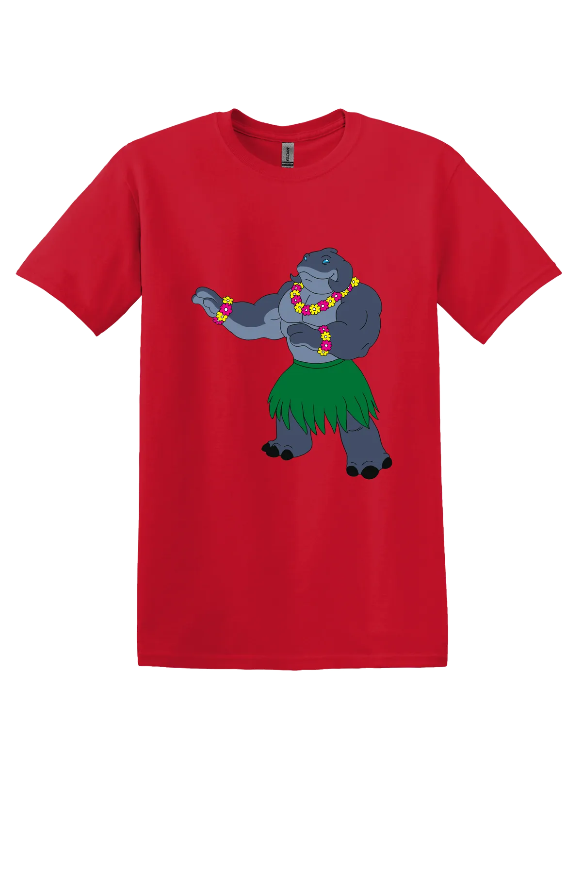 Lilo and Stitch Tee No. 30, Red, front print