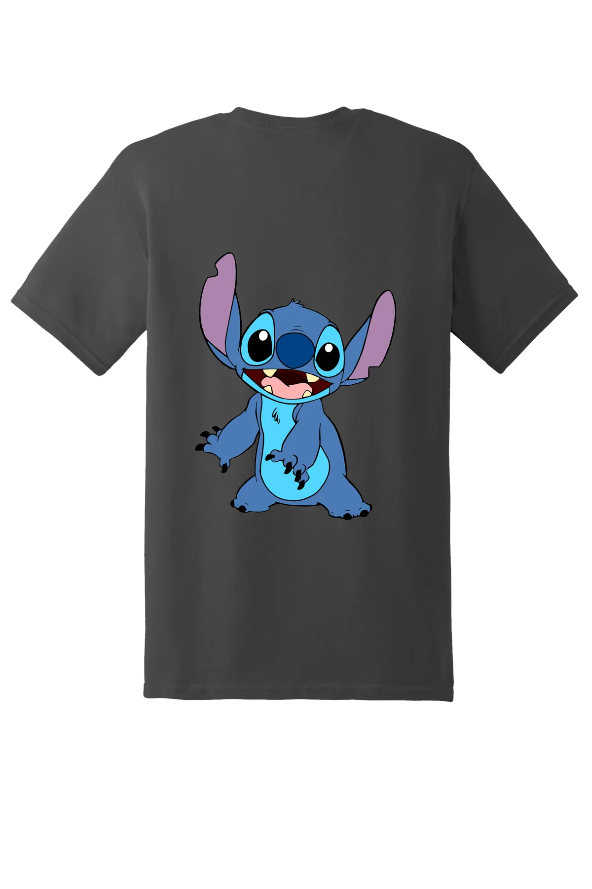 Lilo and Stitch Tee No. 31, Charcoal, back print