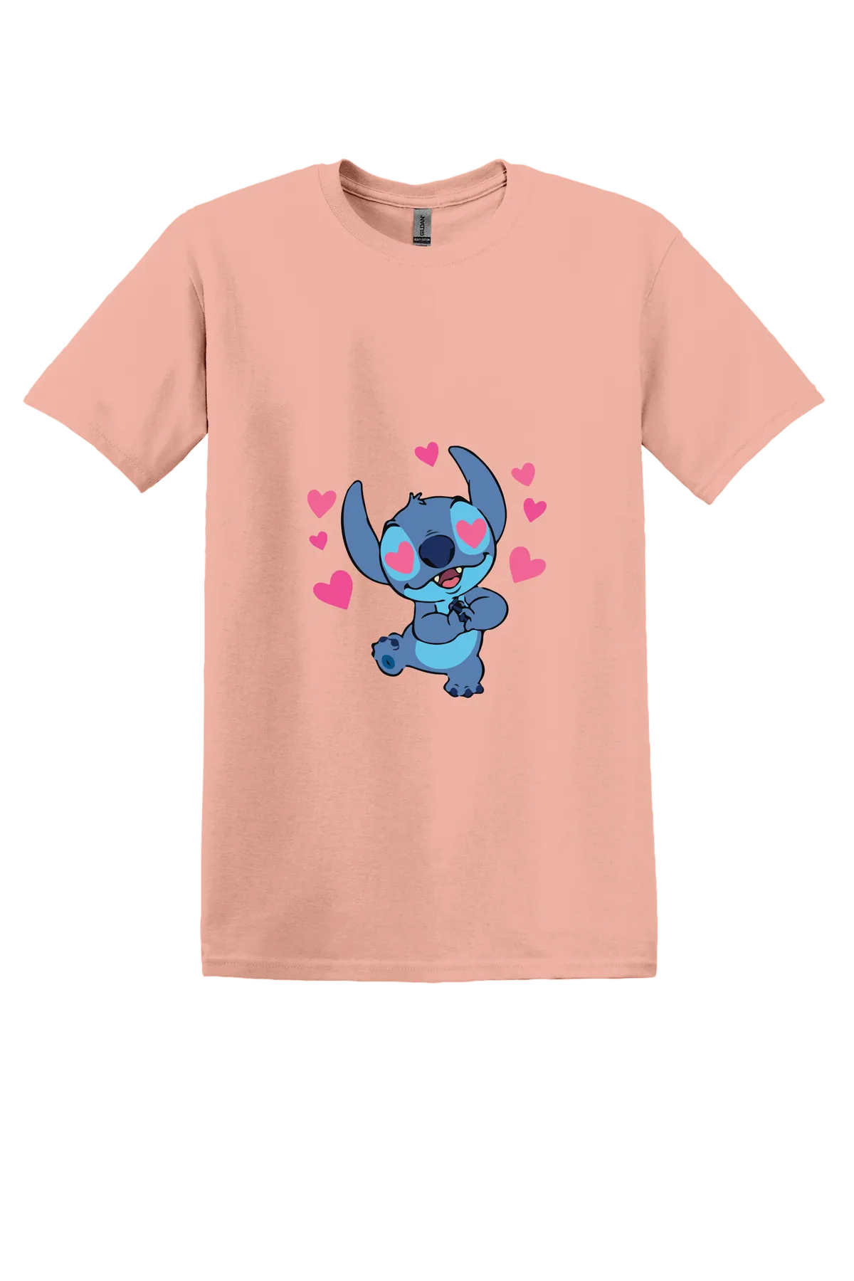 Lilo and Stitch Tee No. 45, Dusty Rose, front print
