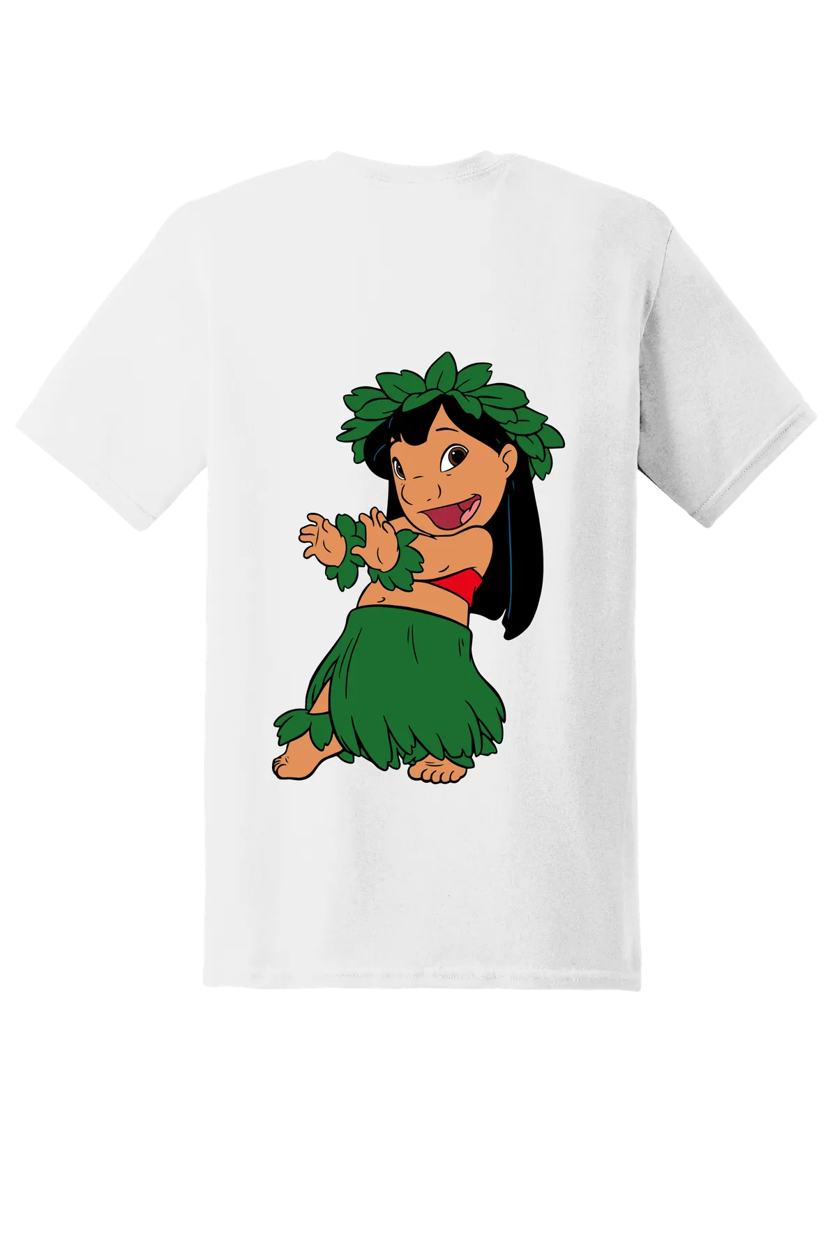 Lilo and Stitch Tee No. 59, White, back print