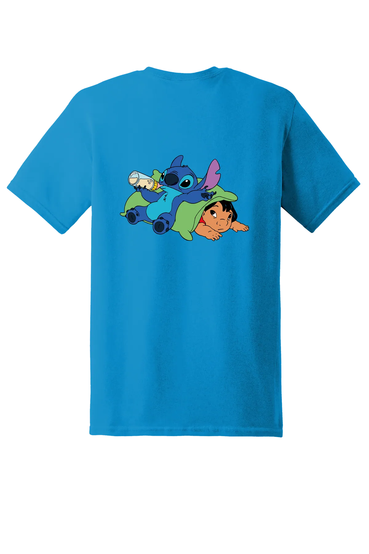 Lilo and Stitch Tee No. 8, Sapphire, back print