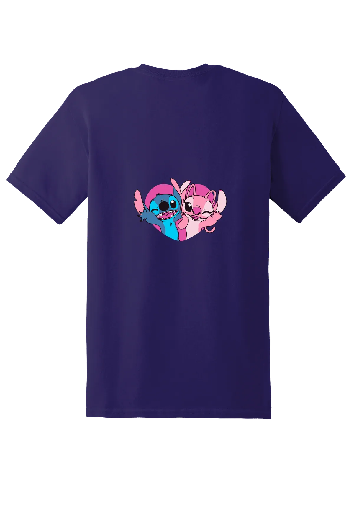 Lilo and Stitch bundle 2-05 Tee, Fan Deep Purple, back print
