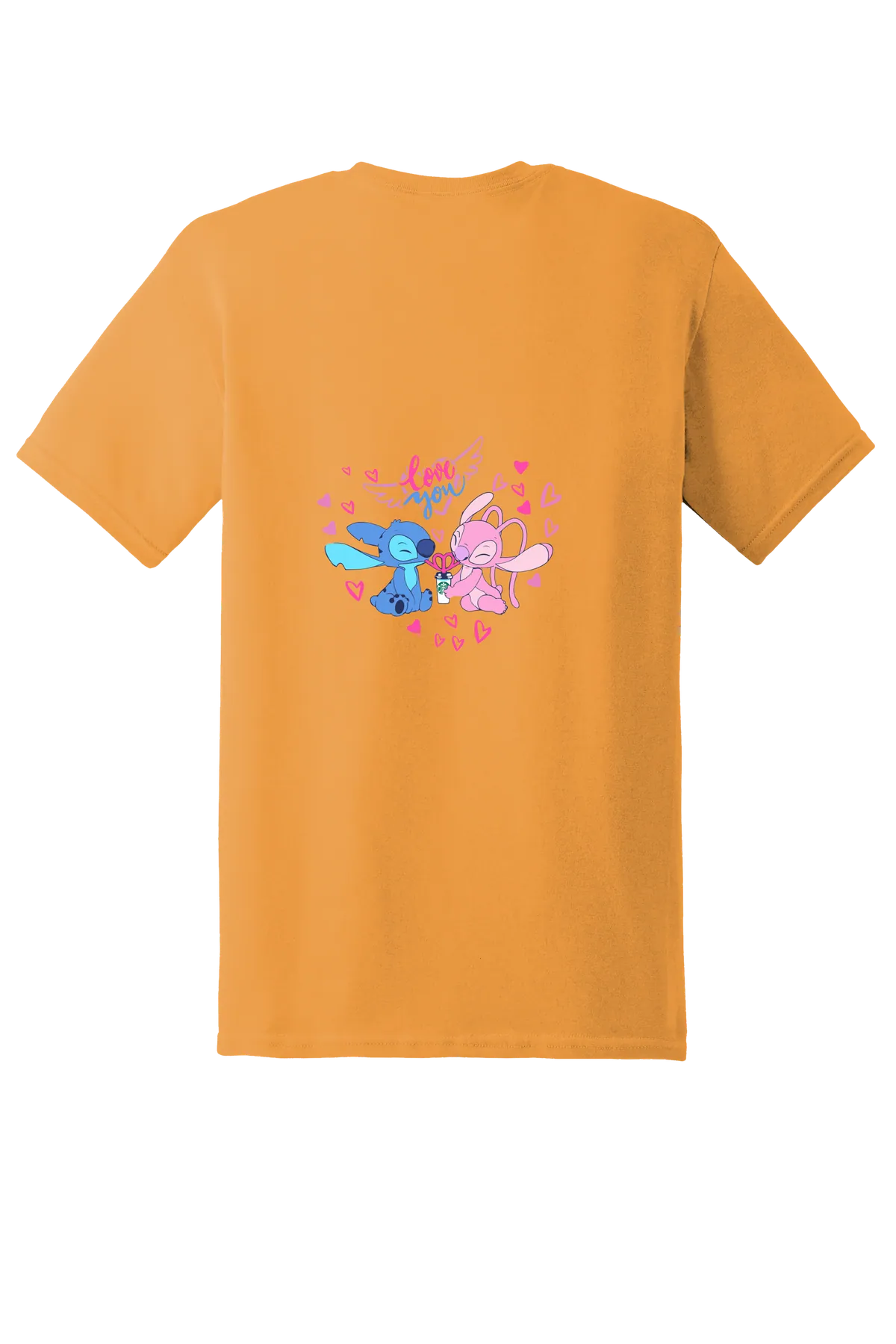Lilo and Stitch bundle 2-19 Tee, Tennessee Orange, back print