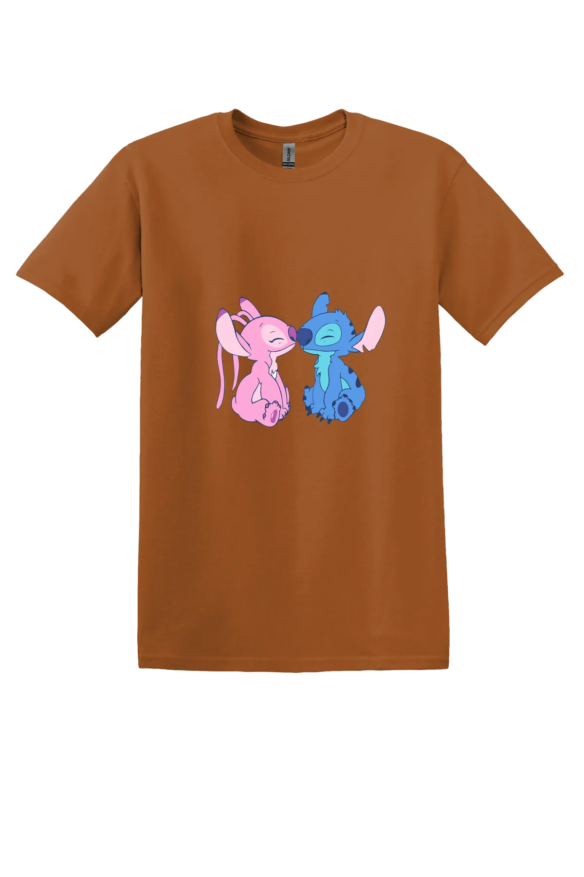 Lilo and Stitch bundle 2-25 Tee, Texas Orange, front print