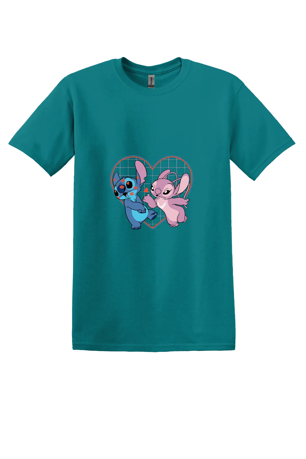 Lilo and Stitch bundle 2-29 Tee, Jade Dome, front print