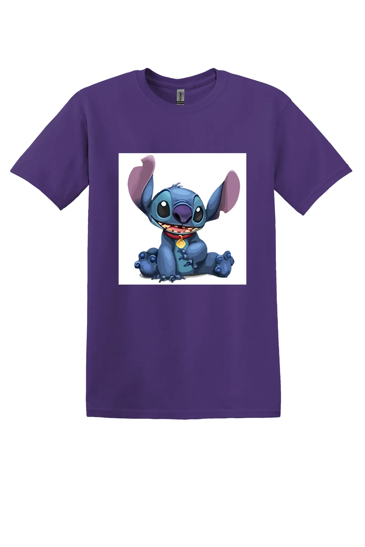 Lilo and Stitch Stitch11 Tee, Lilac, front print